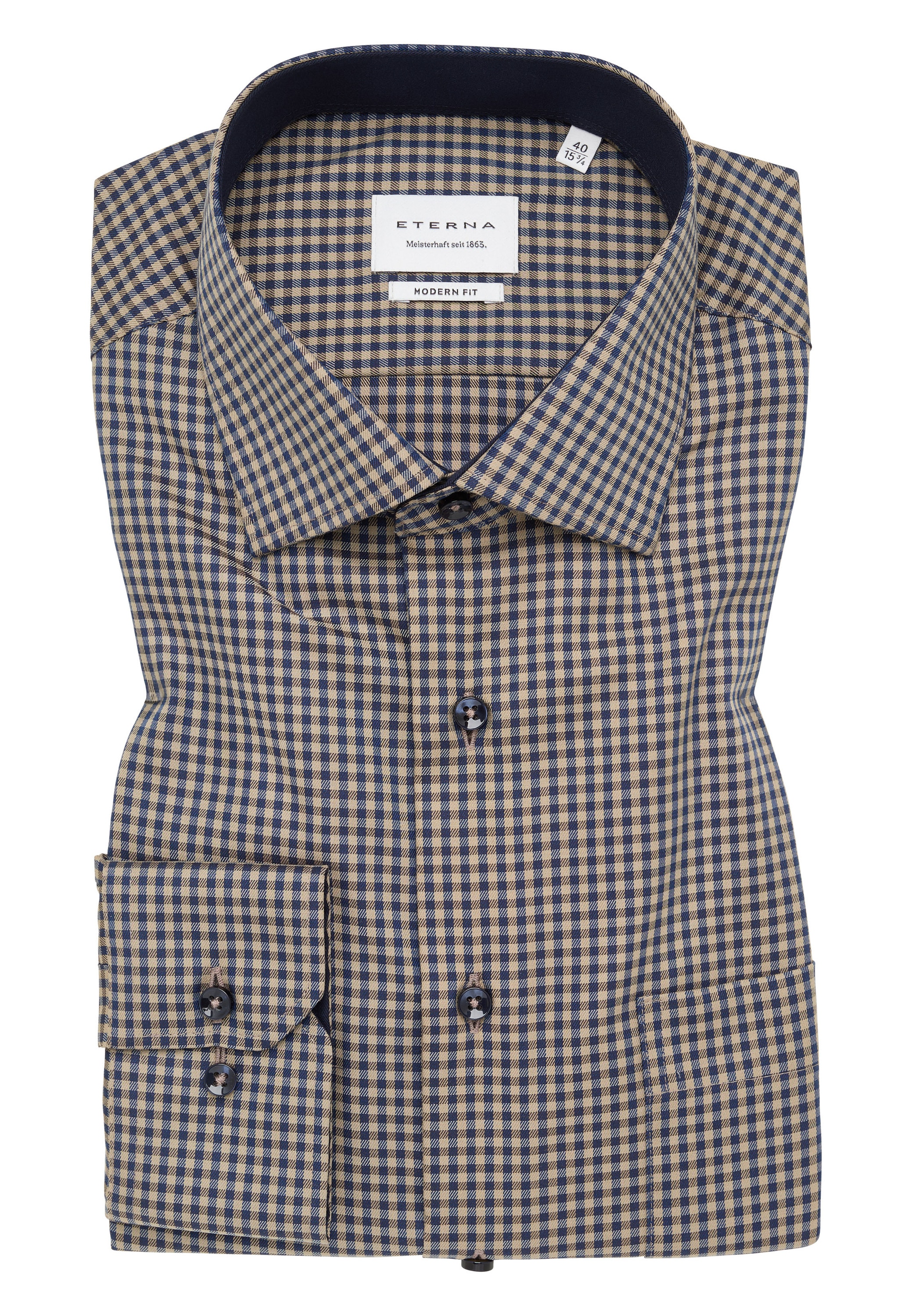 Eterna Chemise à manches longues »MODERN FIT« NON IRON (bügelfrei)