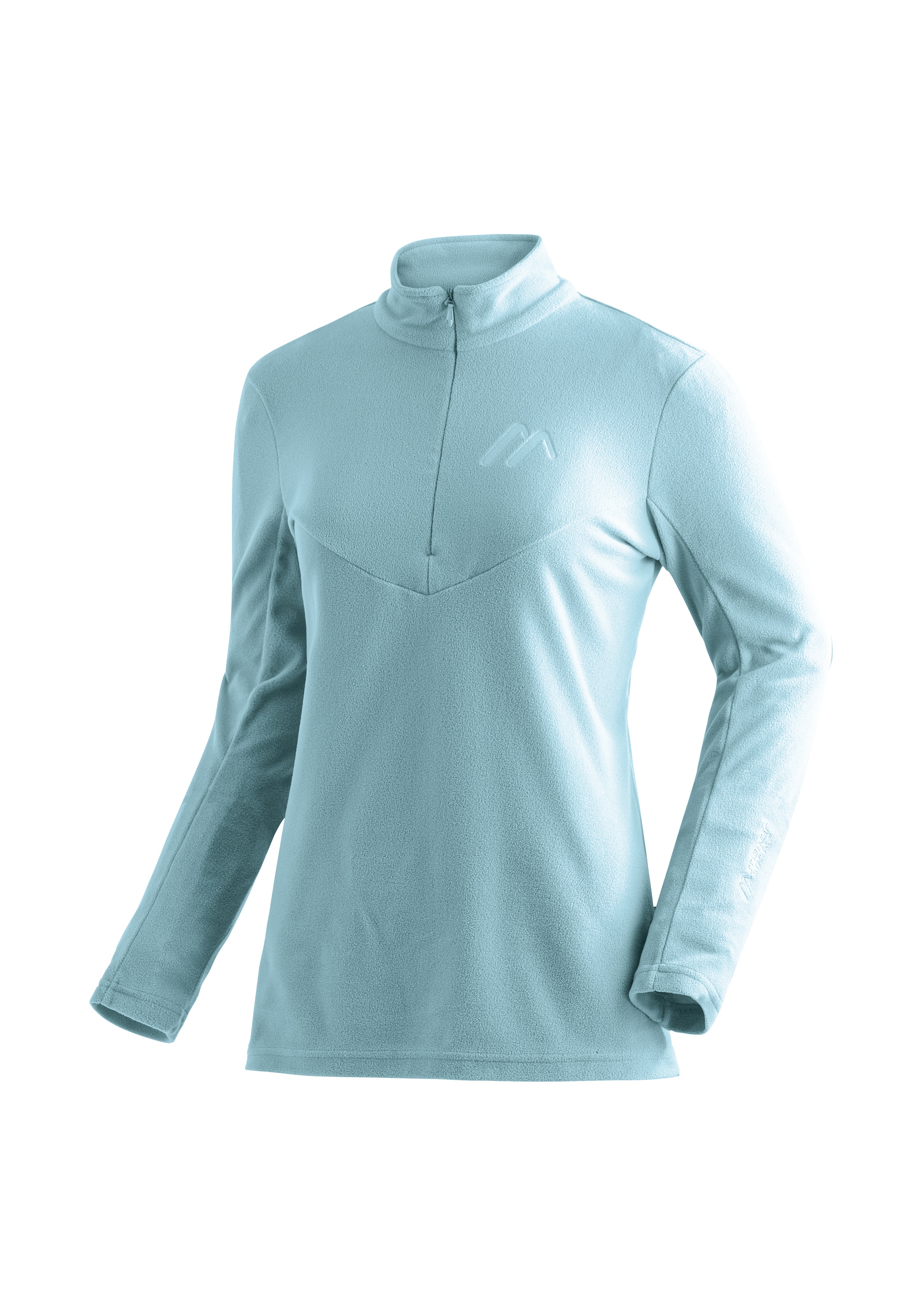 Maier Sports Pull en polaire »Denise HZ W«, Damen Midlayer, pflegeleichtes Half-Zip Fleece
