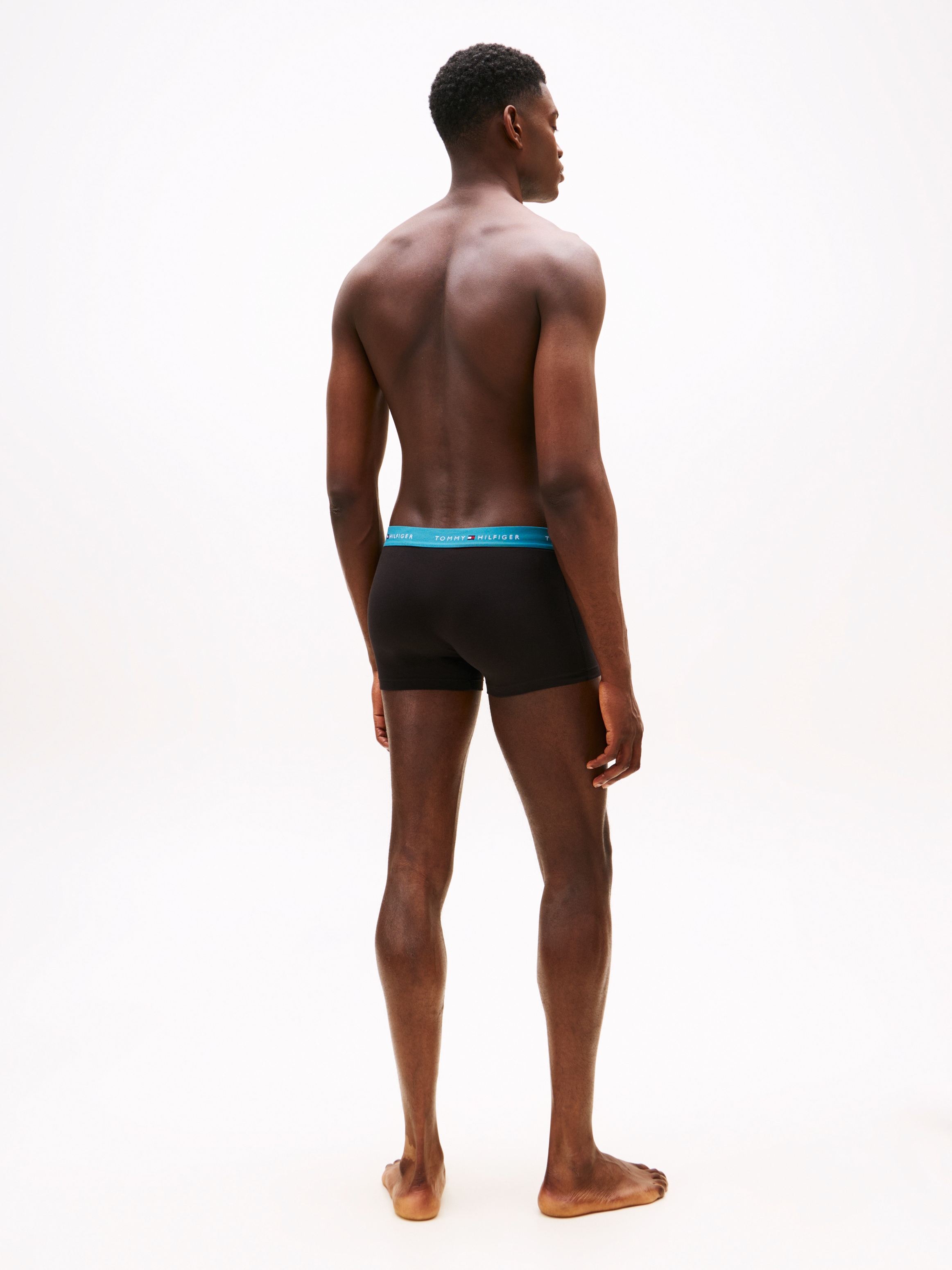 Tommy Hilfiger Underwear Tronc »5P TRUNK WB«, 5 cuis mit Tommy Hilfiger Logo-Elastikbund, Signature Kollektion