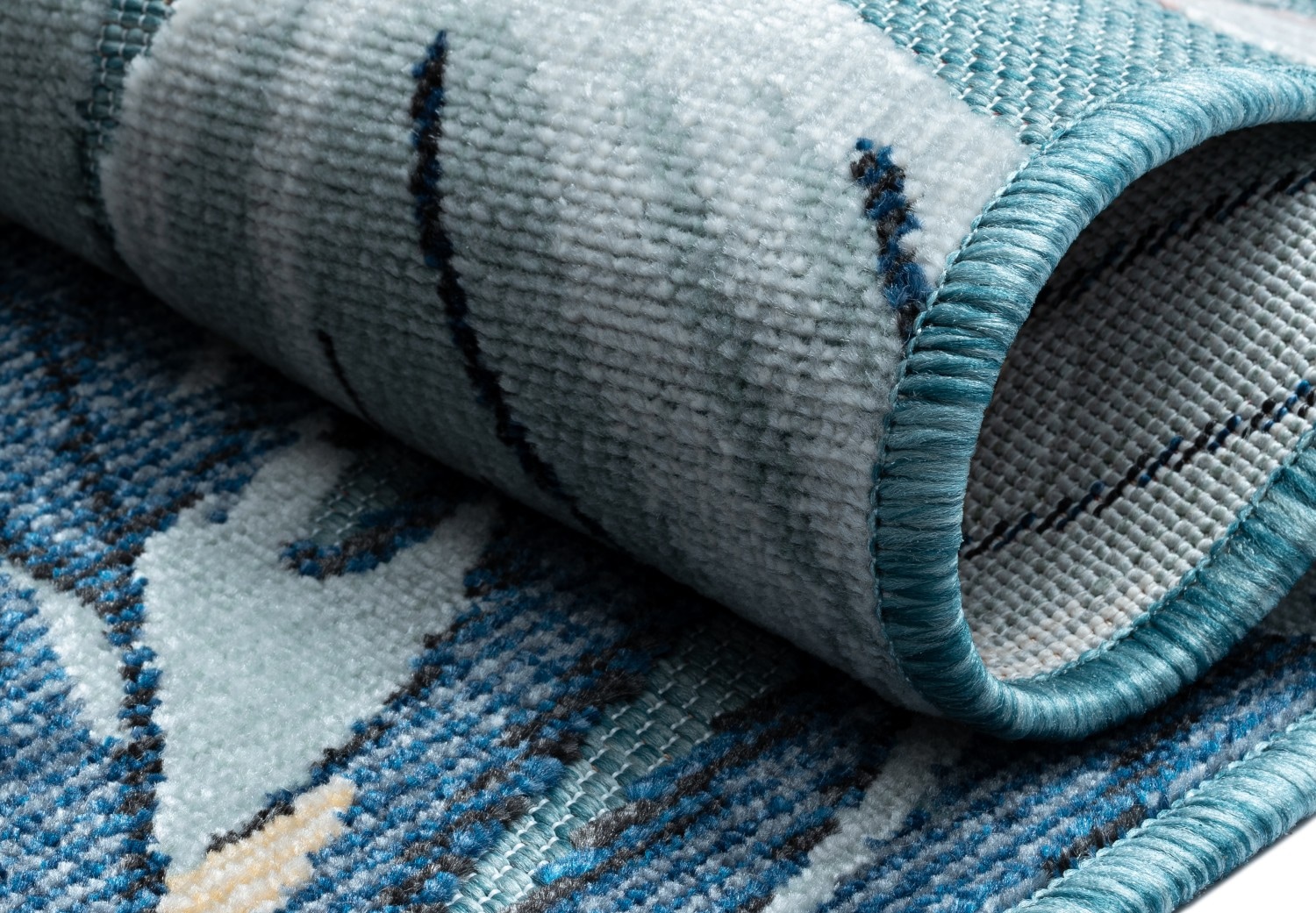 Myflair Möbel & Accessoires Teppich »Cloud, LAGERRÄUMUNG!« rechteckig 8 mm Höhe Flamingo Motiv, mit Bordüre, Outdoor geeignet, Balkon, Terrasse