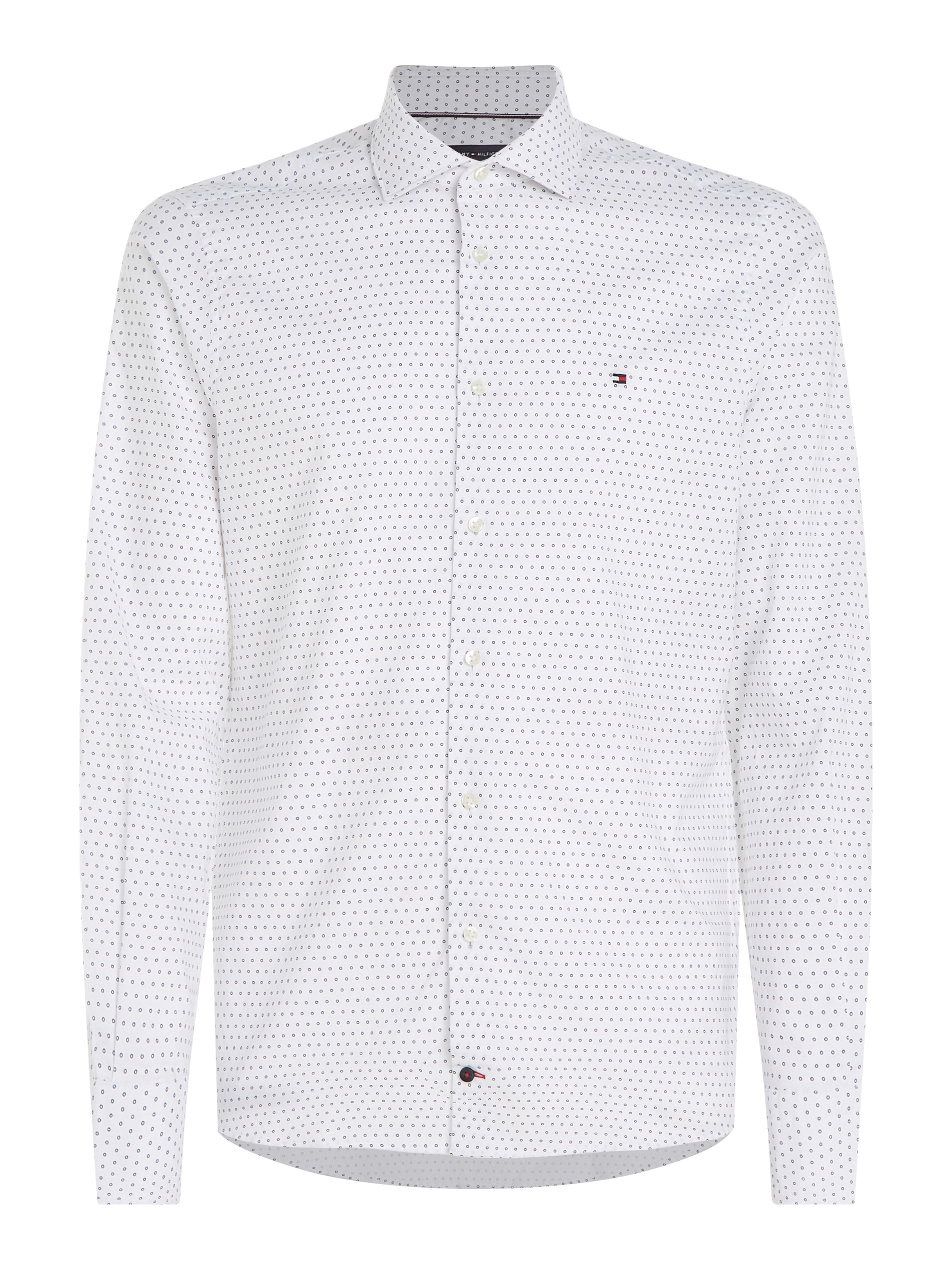 Tommy Hilfiger Businesshemd »CL-W OXF CIRCLE PRINT SHIRT SF«