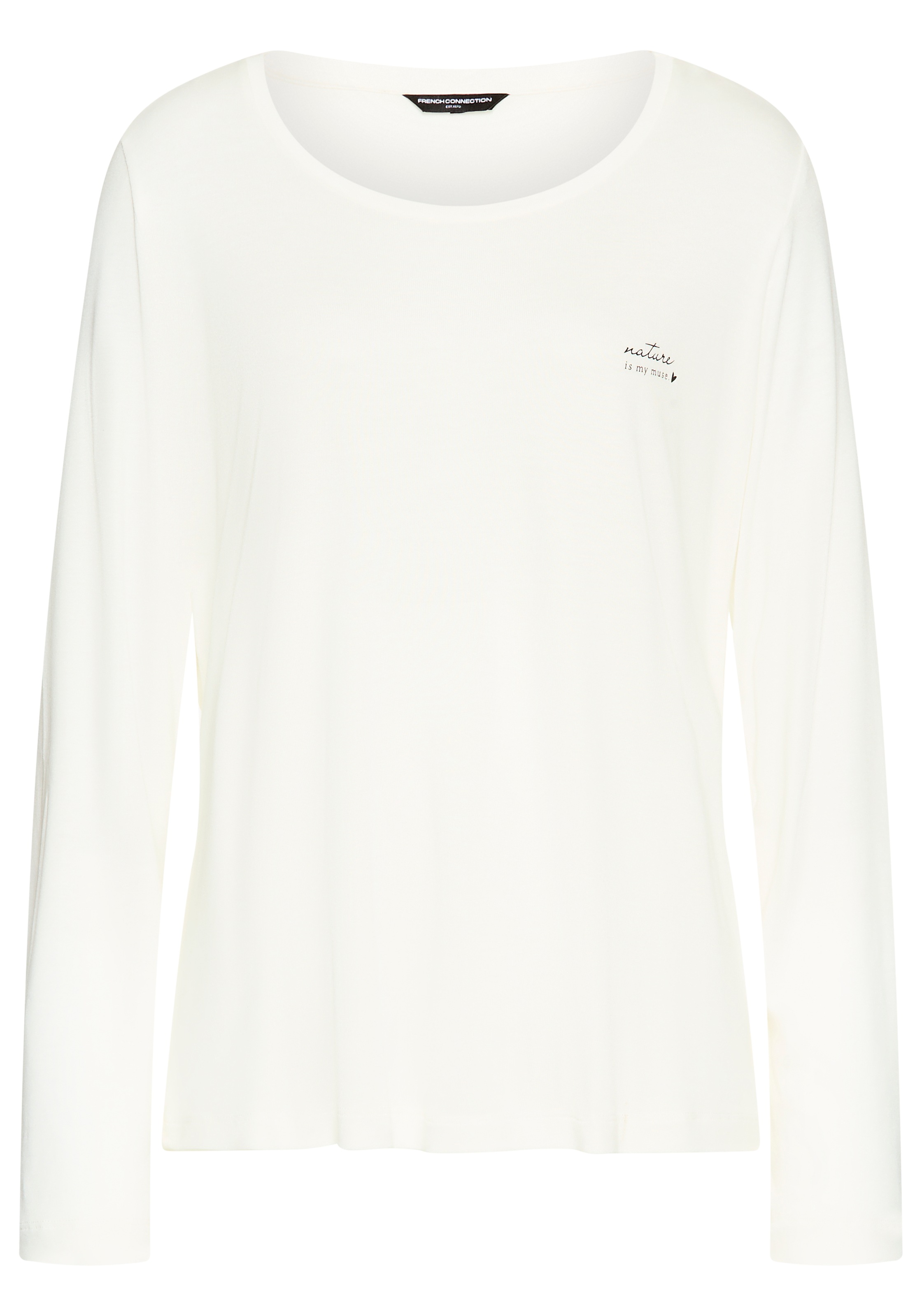 French Connection Pyjama 2 im zeitlosen Schwarz-Weiss-Look