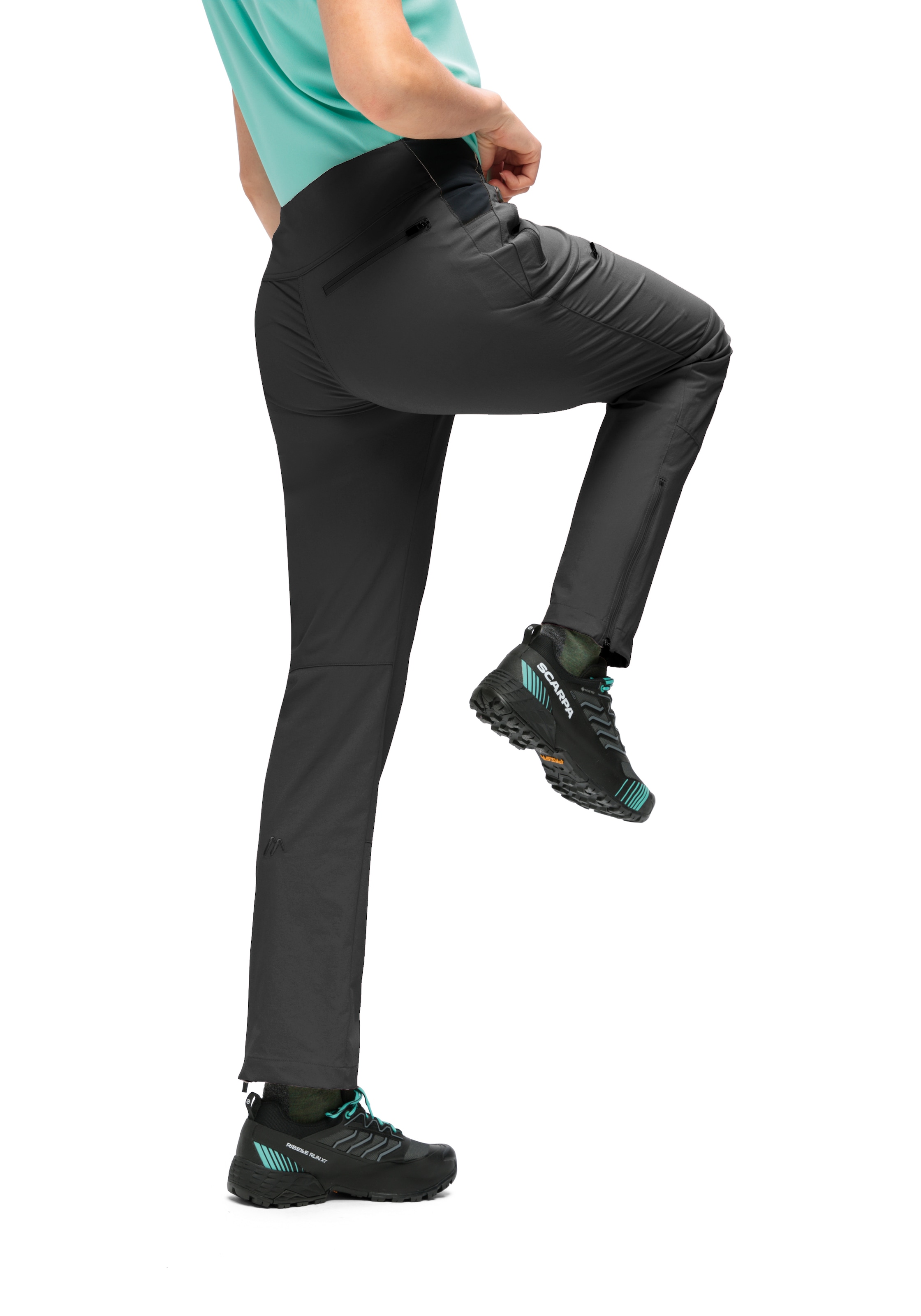 Maier Sports Outdoorhose »Inara slim Vario«  Damen Wanderhose, Funktionshose mit Variobund und 4 Taschen, Slim Fit