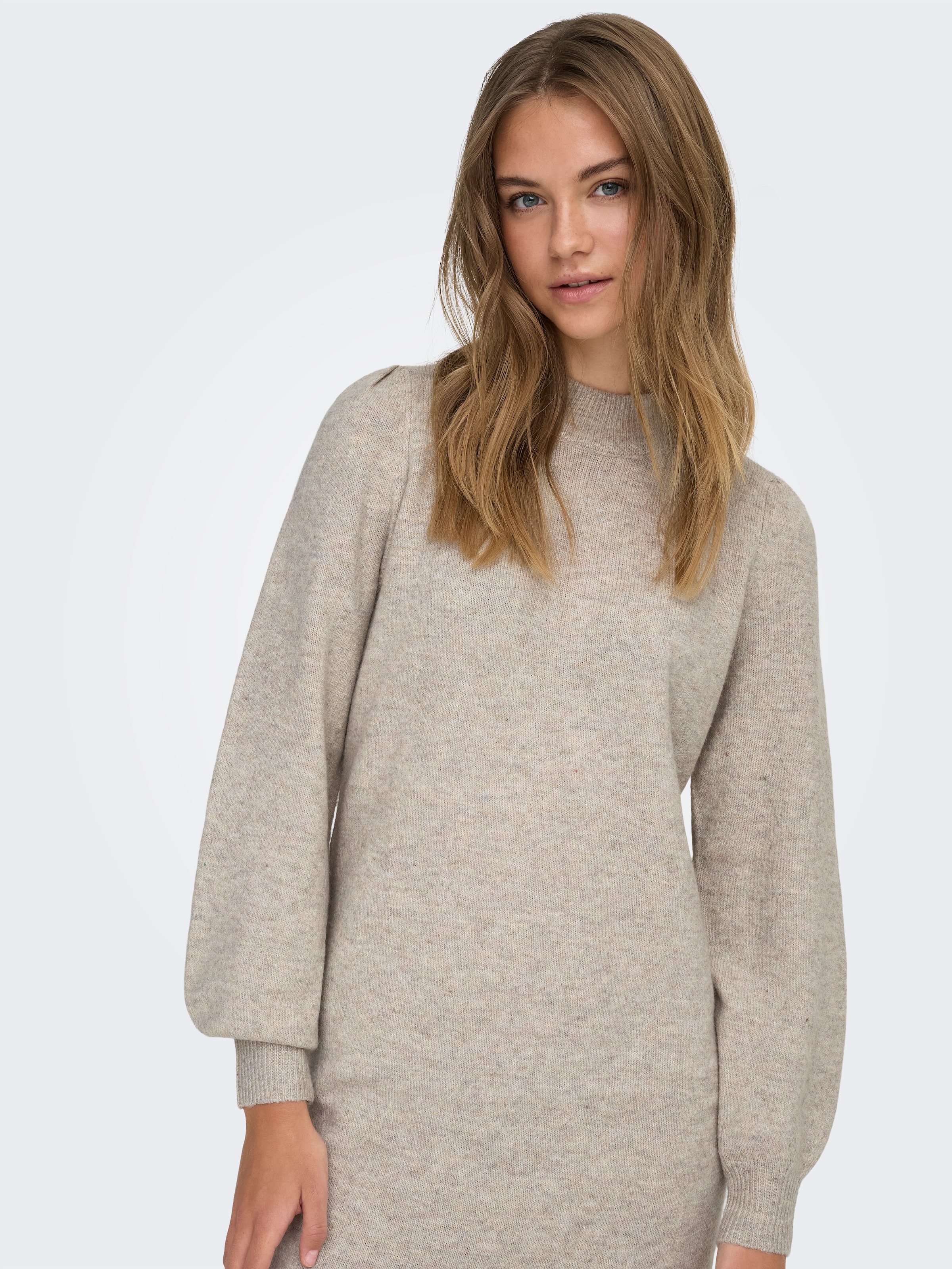 JDY Strickkleid »JDYRUE LIFE L/S HIGH NECK DRESS KNT NOOS«