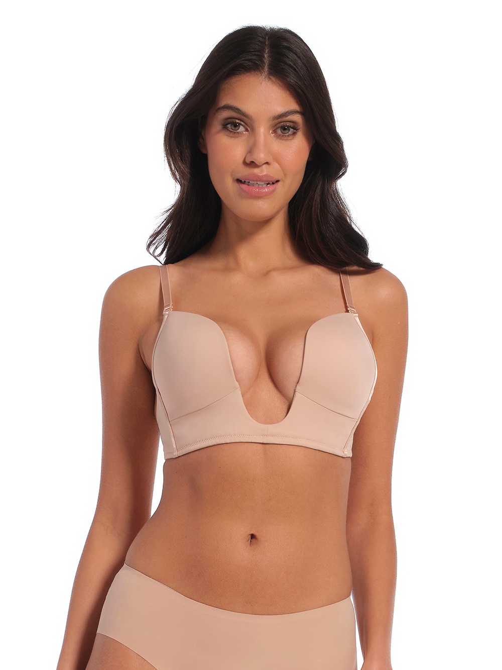 MAGIC Bodyfashion Bügelloser BH »V-Bra« extrem tief fallender Ausschnitt und extra tiefer Rücken