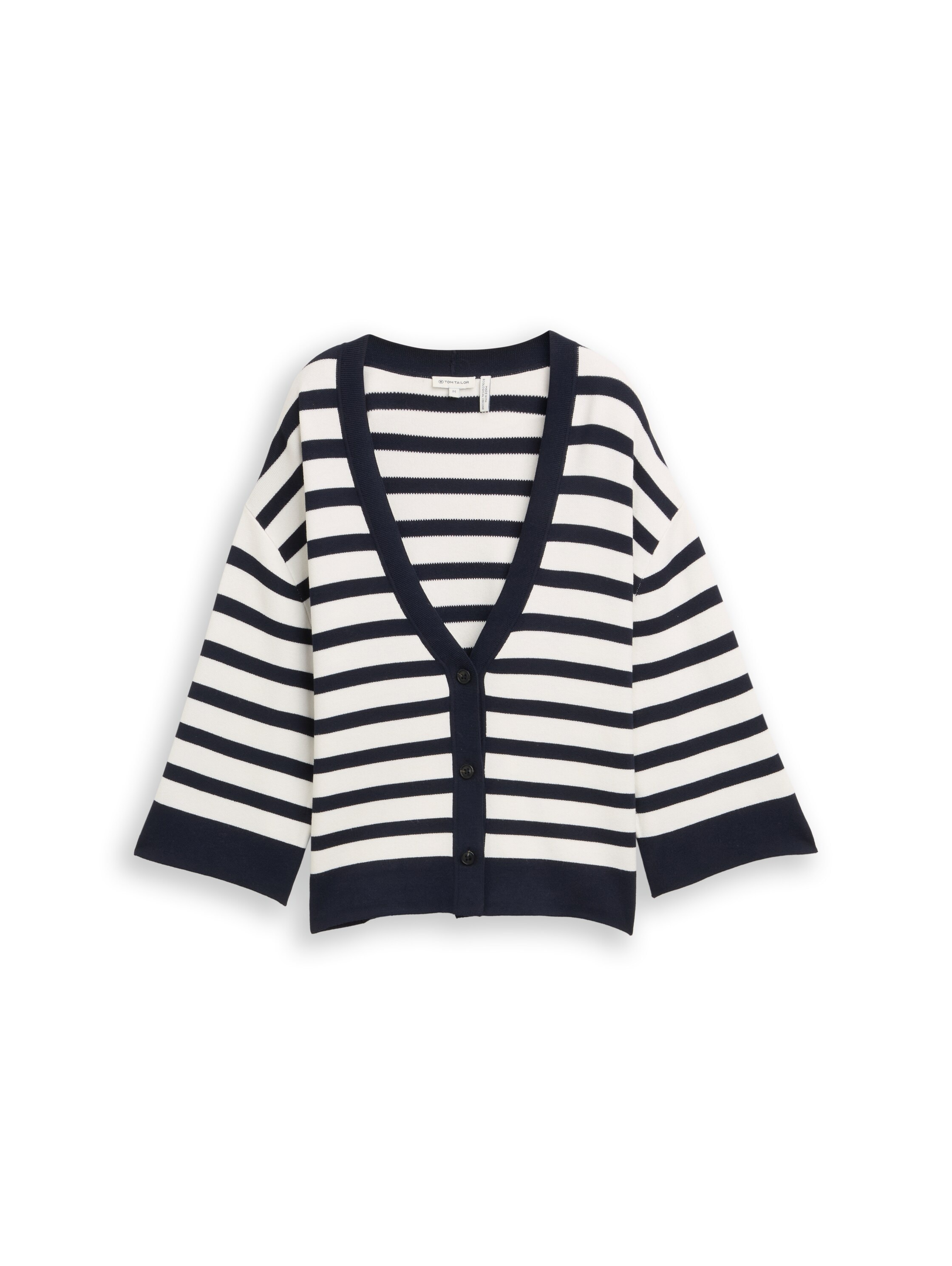 TOM TAILOR Cardigan mit Streifen Muster