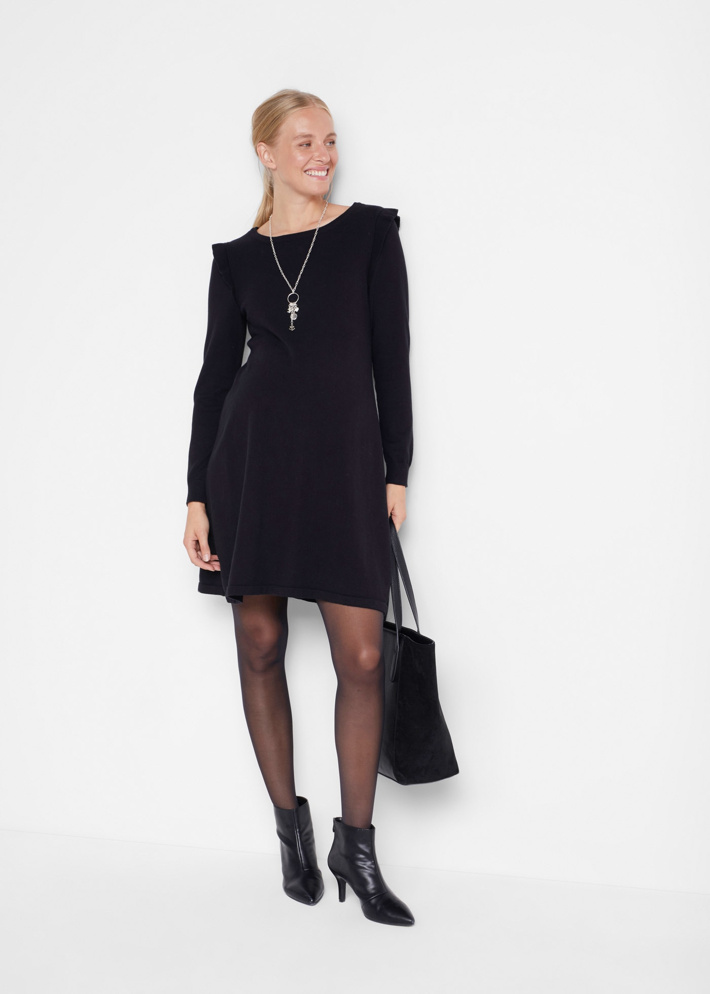 bonprix Umstandskleid »Umstandskleid aus weichem Strick« Umstandskleid aus weichem Strick