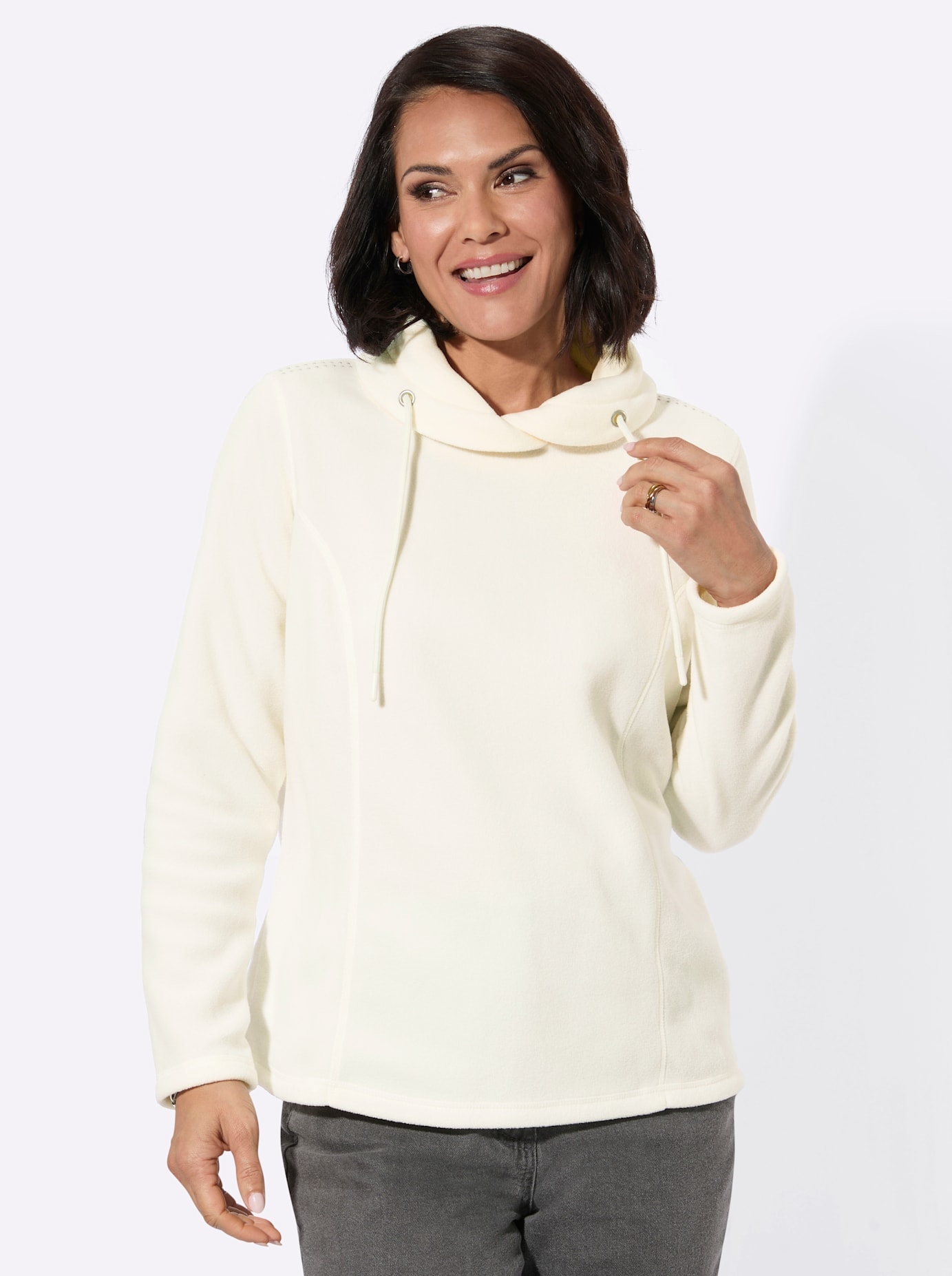 Casual Looks T-shirt en polaire »Fleece-Shirt« 1