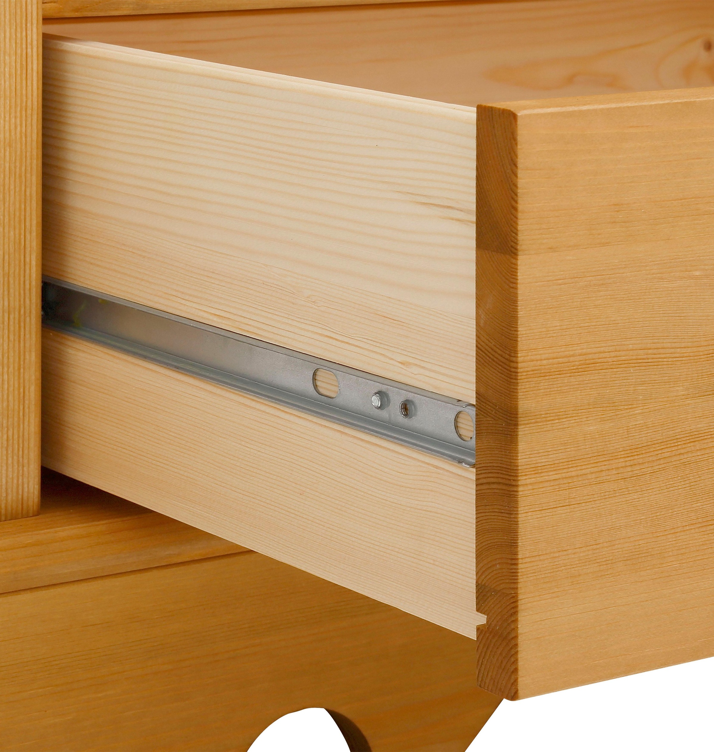 GOODproduct Buffet haut »Milan« Vitrine, Breite 102 cm, Massivholz, FSC®-zertifiziert