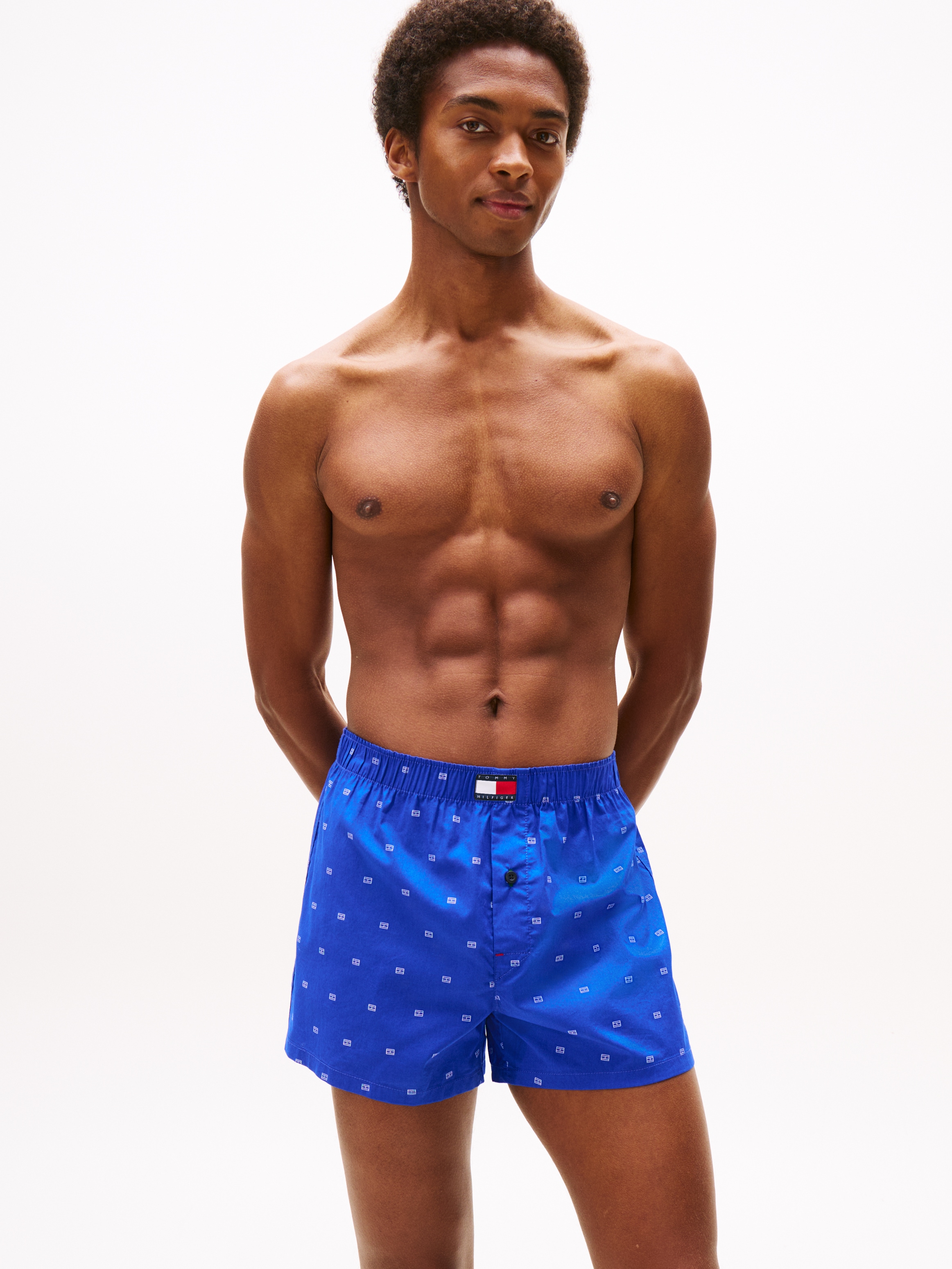 Tommy Hilfiger Underwear Webboxer »3P WOVEN BOXER PRINT«, 3 Stk. mit Print