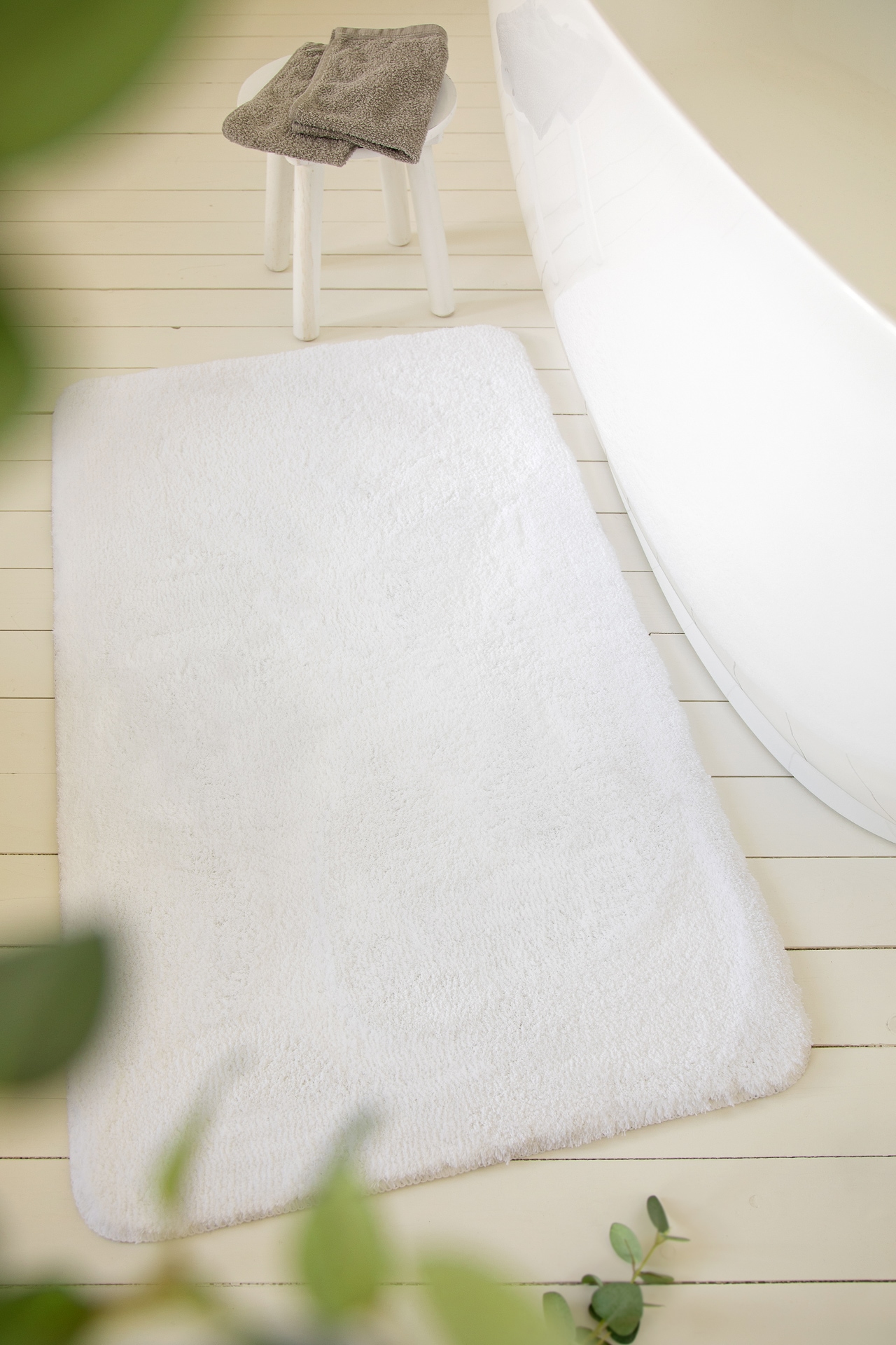 Wecon home Basics Tapis de bain »Joris« Höhe 20 mm waschbar, viele Grössen, Badezimmerteppich, uni