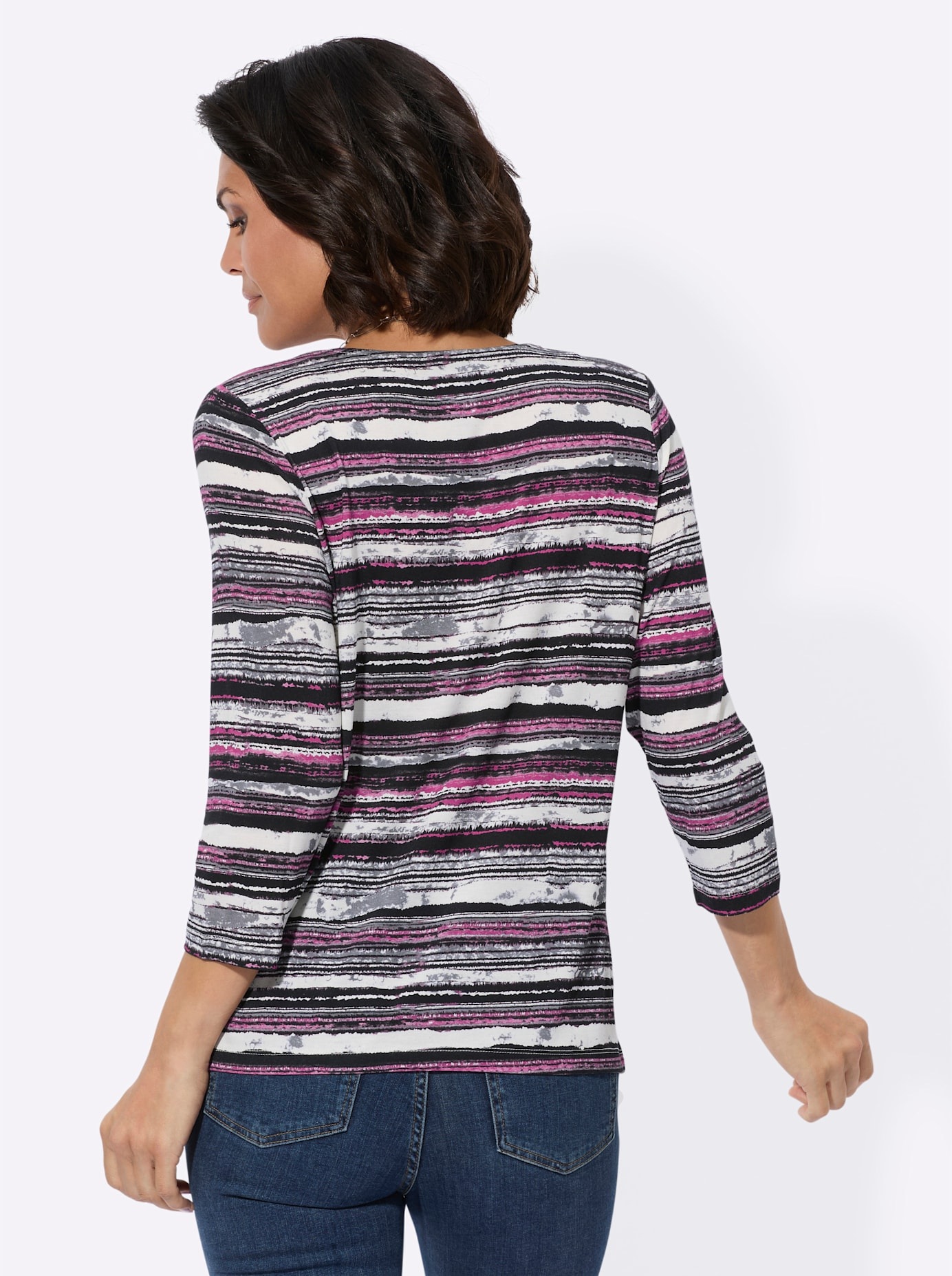 Casual Looks T-shirt à manches 3/4 »Rundhals-Shirt«, 1 cuis
