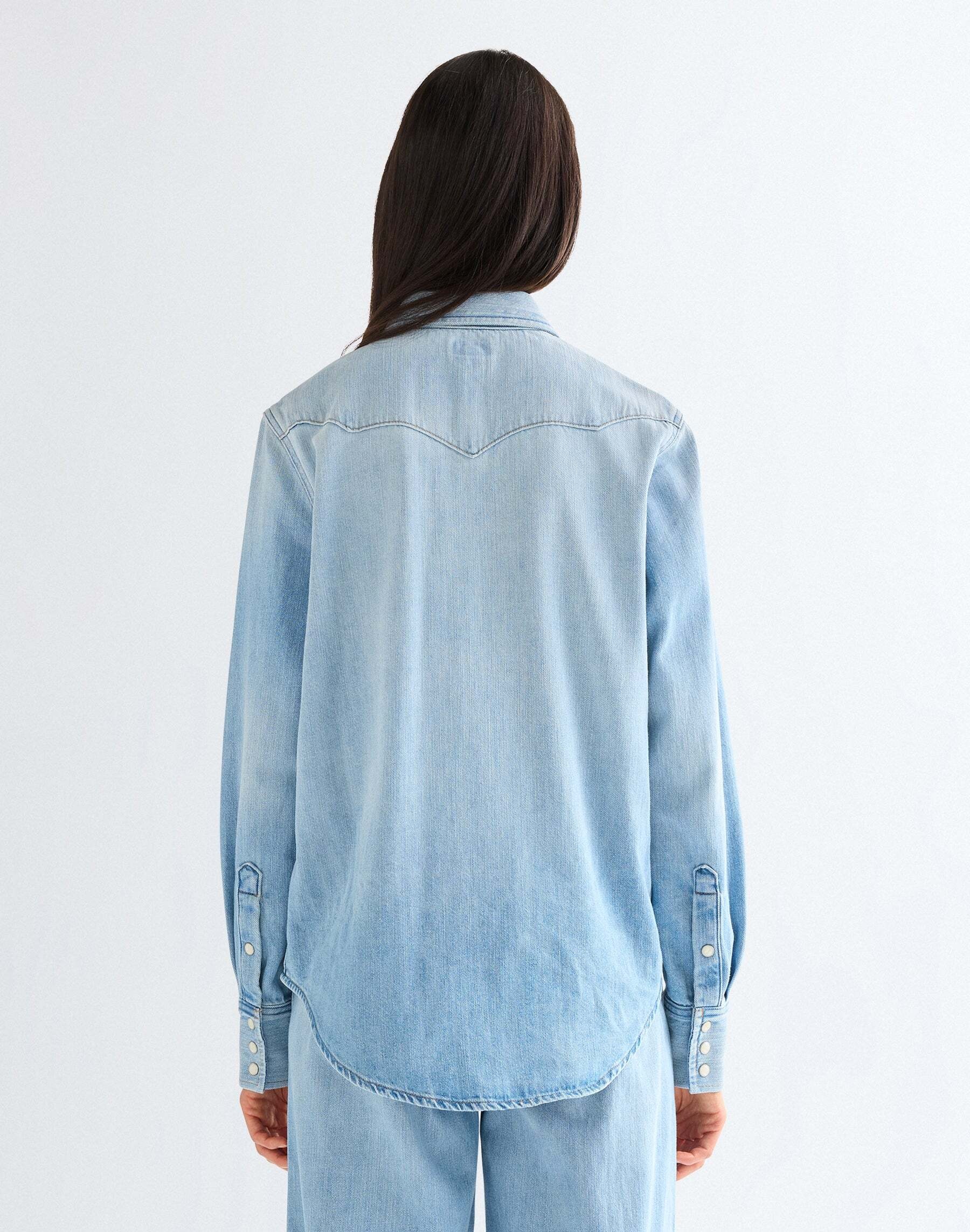 Wrangler Blouse en jean »WRANGLER Jeanshemd Heritage«