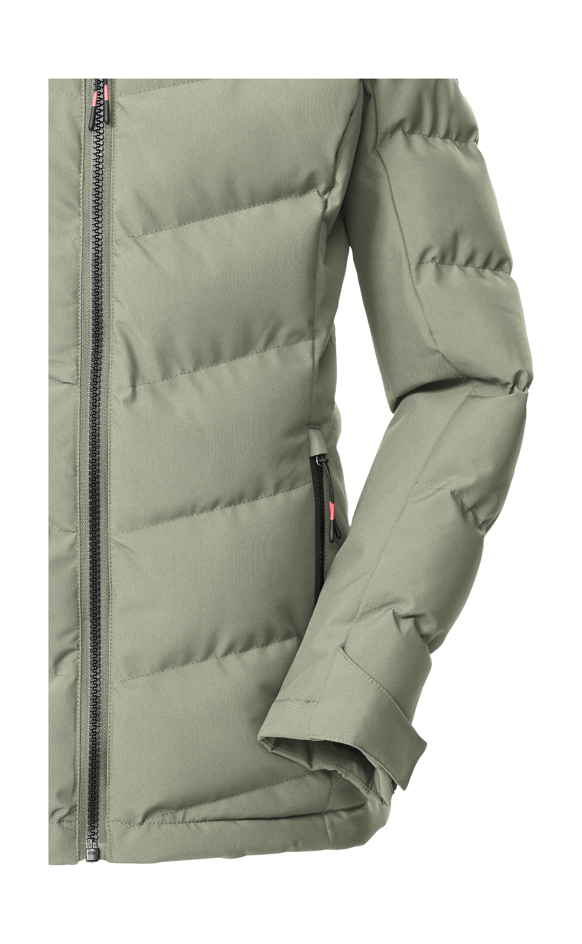 Killtec 1100000002199 »KOW 220 GRLS QLTD JCKT« Winddichte, wasserabweisende Kinderjacke mit verstellbaren Bündchen