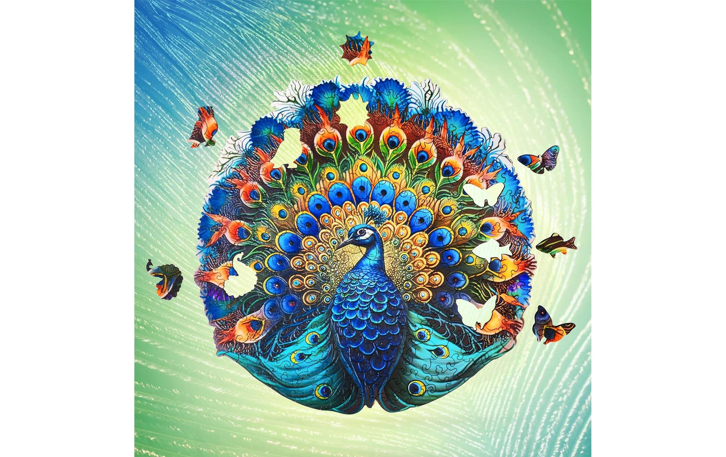   Puzzle »Escape Welt Pfau«