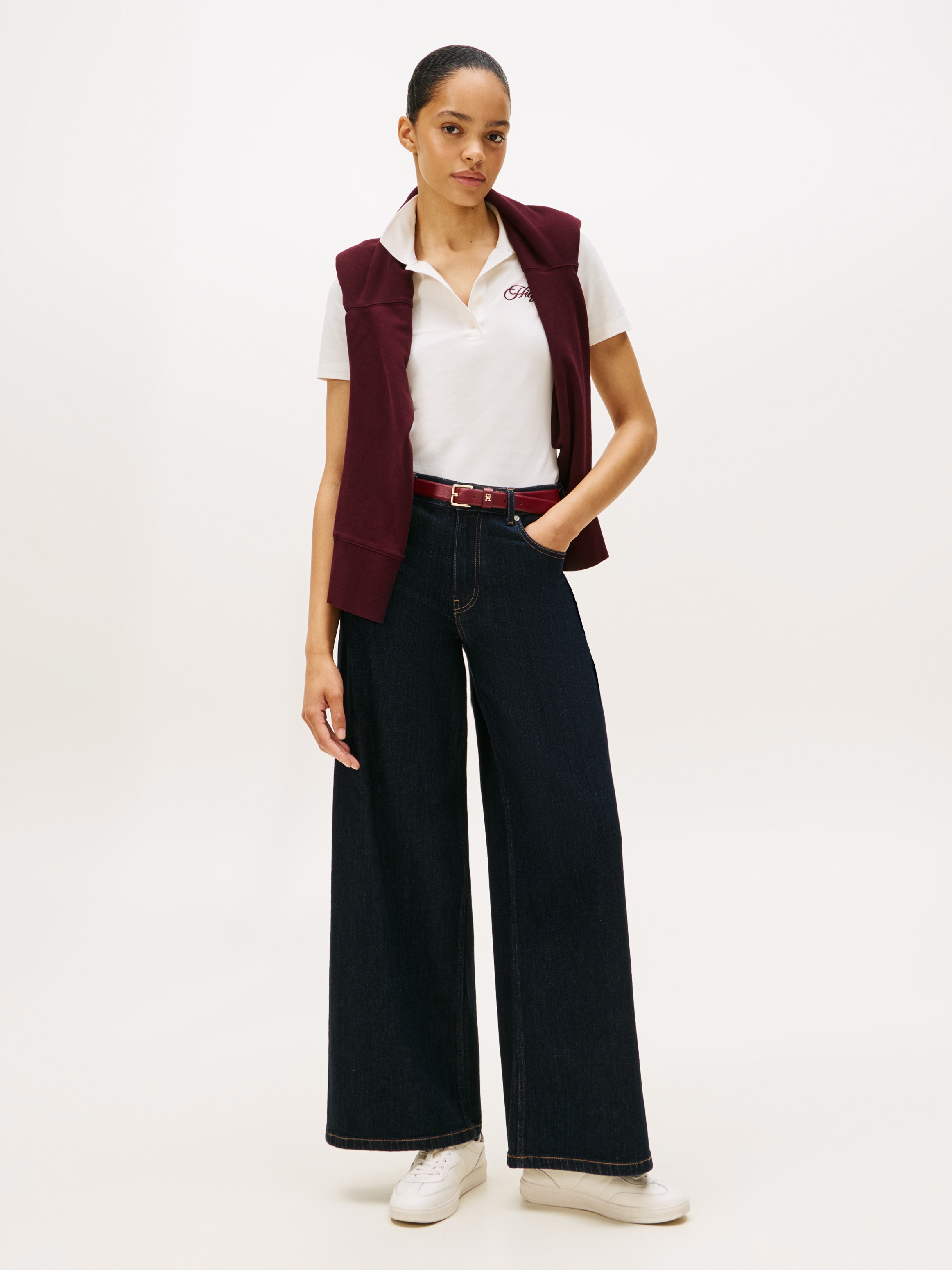 Tommy Hilfiger Polo »SCRIPT SLIM SS POLO«