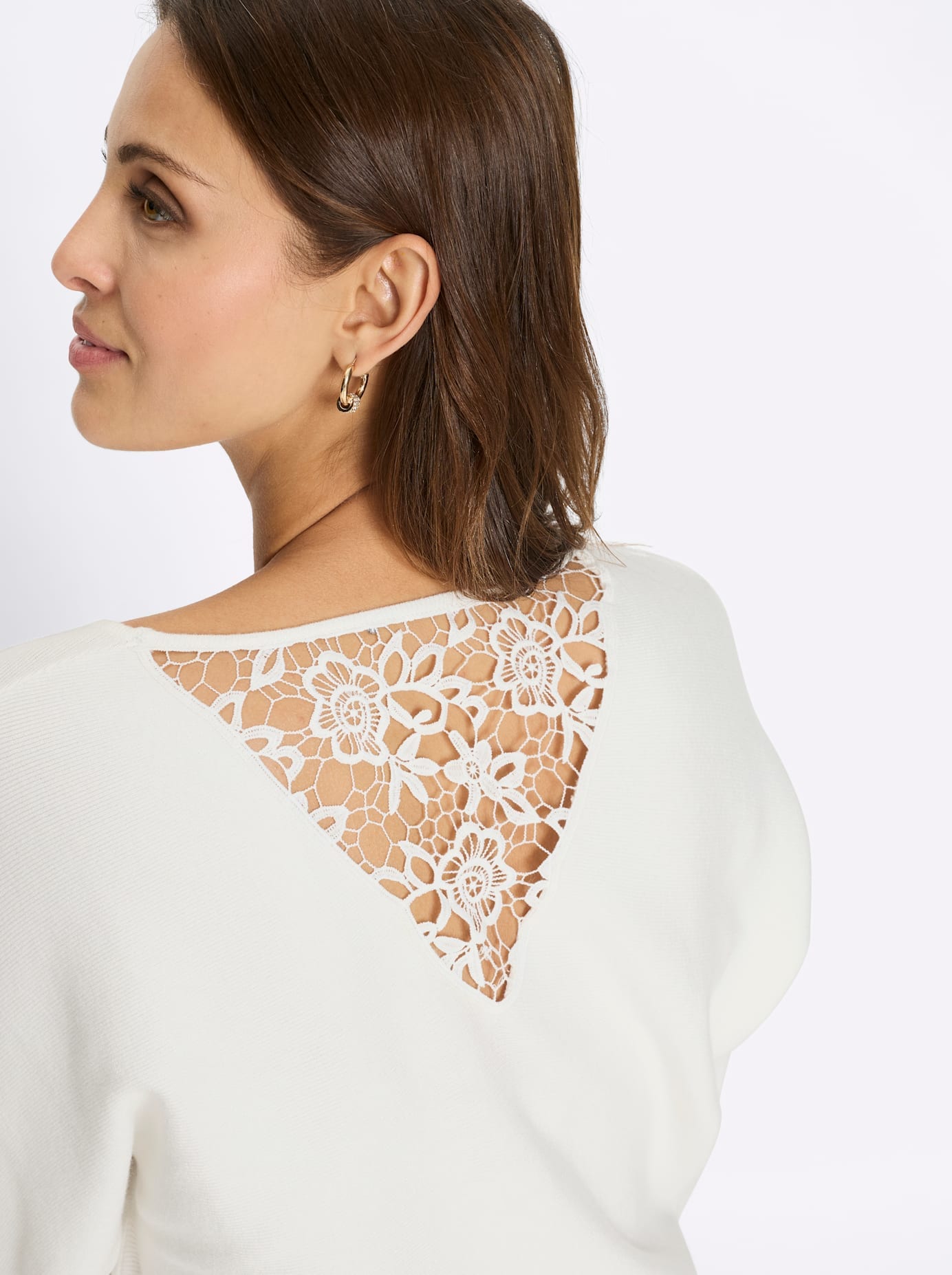 Lady 3/4 Arm-Pullover »Fledermauspullover«