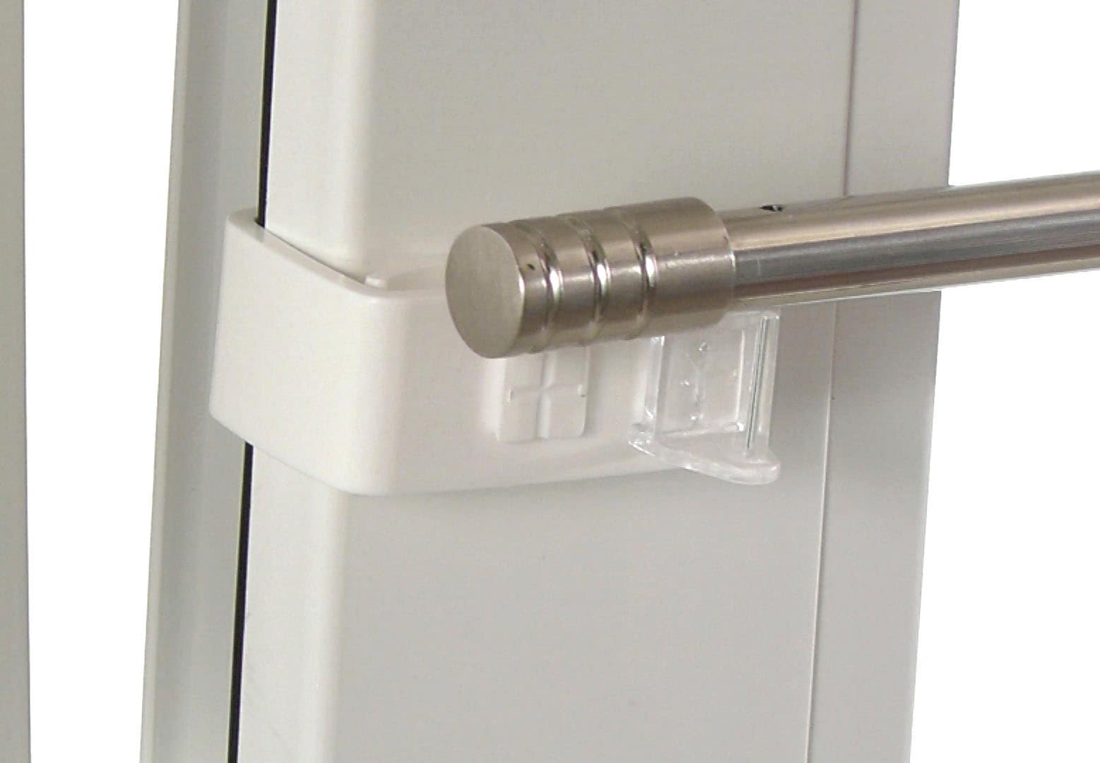 GARDINIA Support de tringle à rideaux »Klemmträger Easy Click Vitrage« Zubehör Vitragestangen/Caféhausstangen