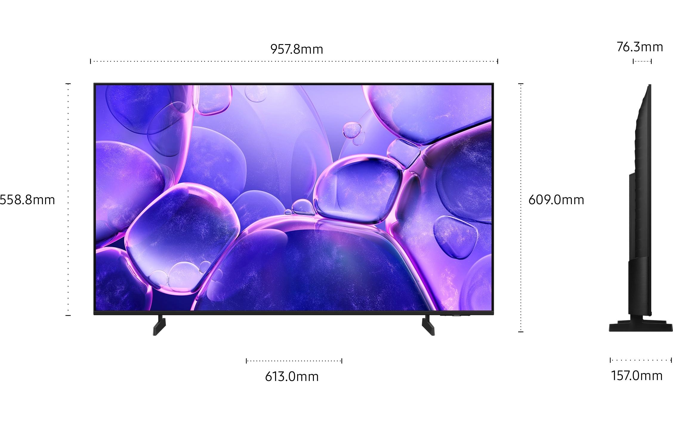 Samsung Téléviseur LCD-LED »UE43U8000F 43 U8000F C« 108 cm/43 ″