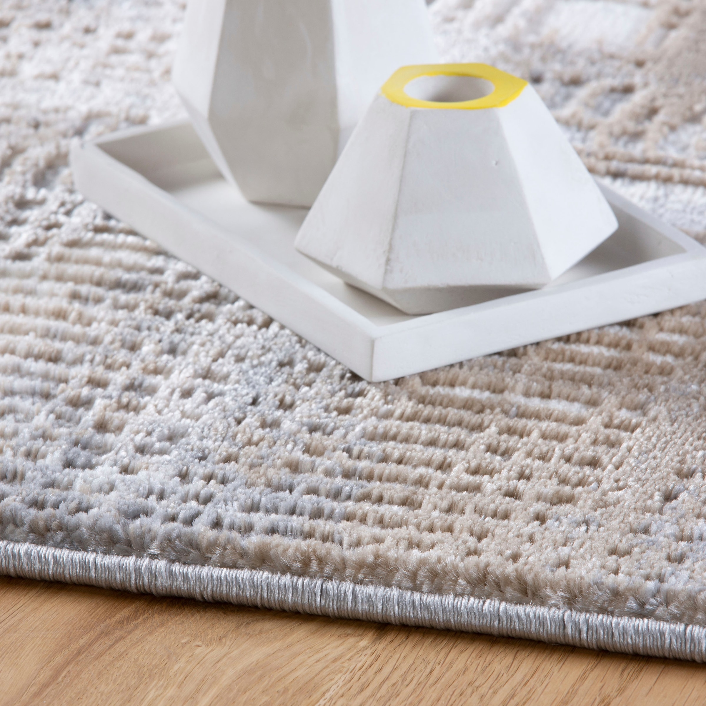 Obsession Tapis »My Salsa 691« Rectangulaire 8 mm Höhe Kurzflor, modernes Design, 3D-Effekt