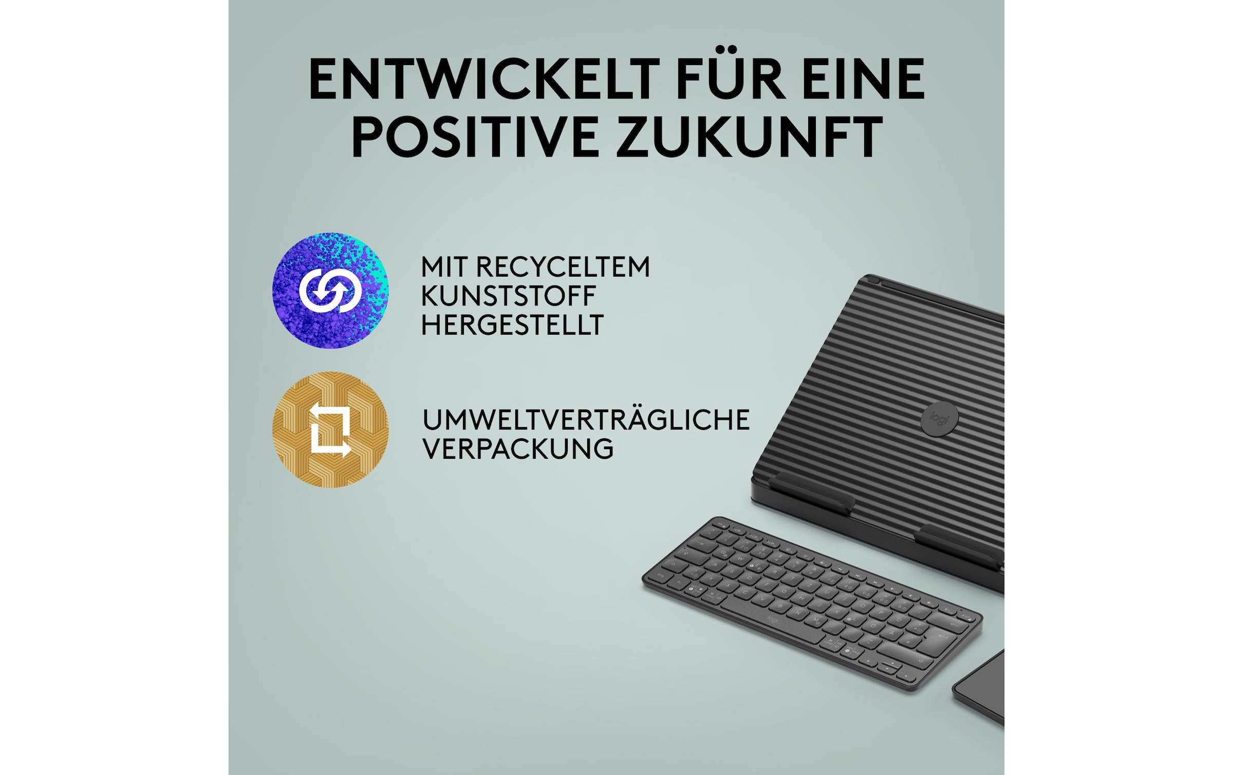Logitech Clavier de tablette »Cover Casa Pop-Up Desk« ()