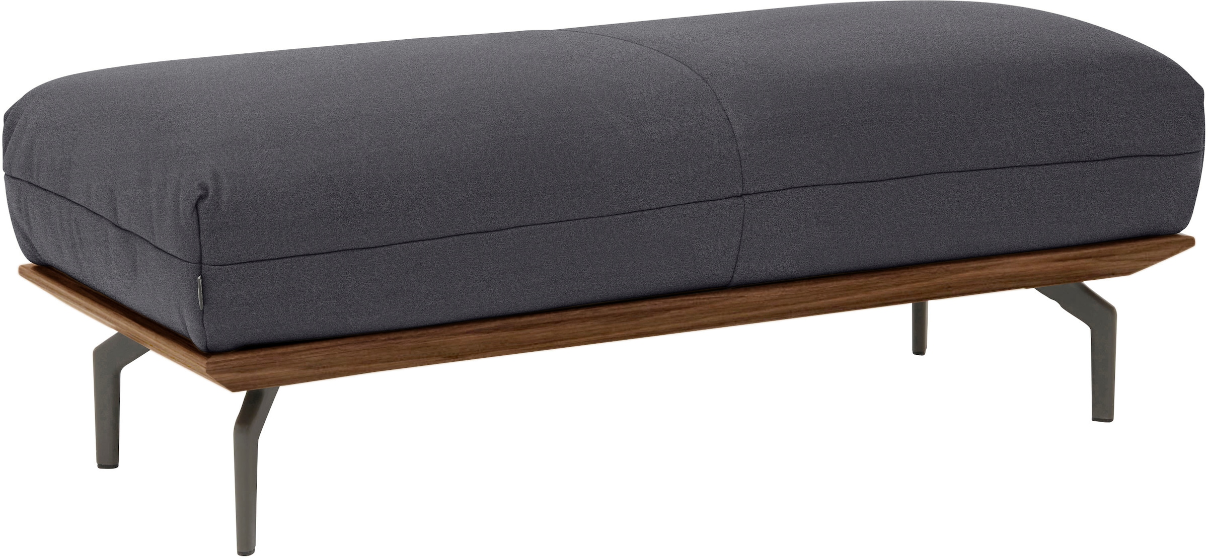 Creation BY ROLF BENZ Tabouret rembourré »CR.420, Designhocker, Sitzhocker« en 2 qualités de revêtement, cadre en bois chêne naturel ou noyer