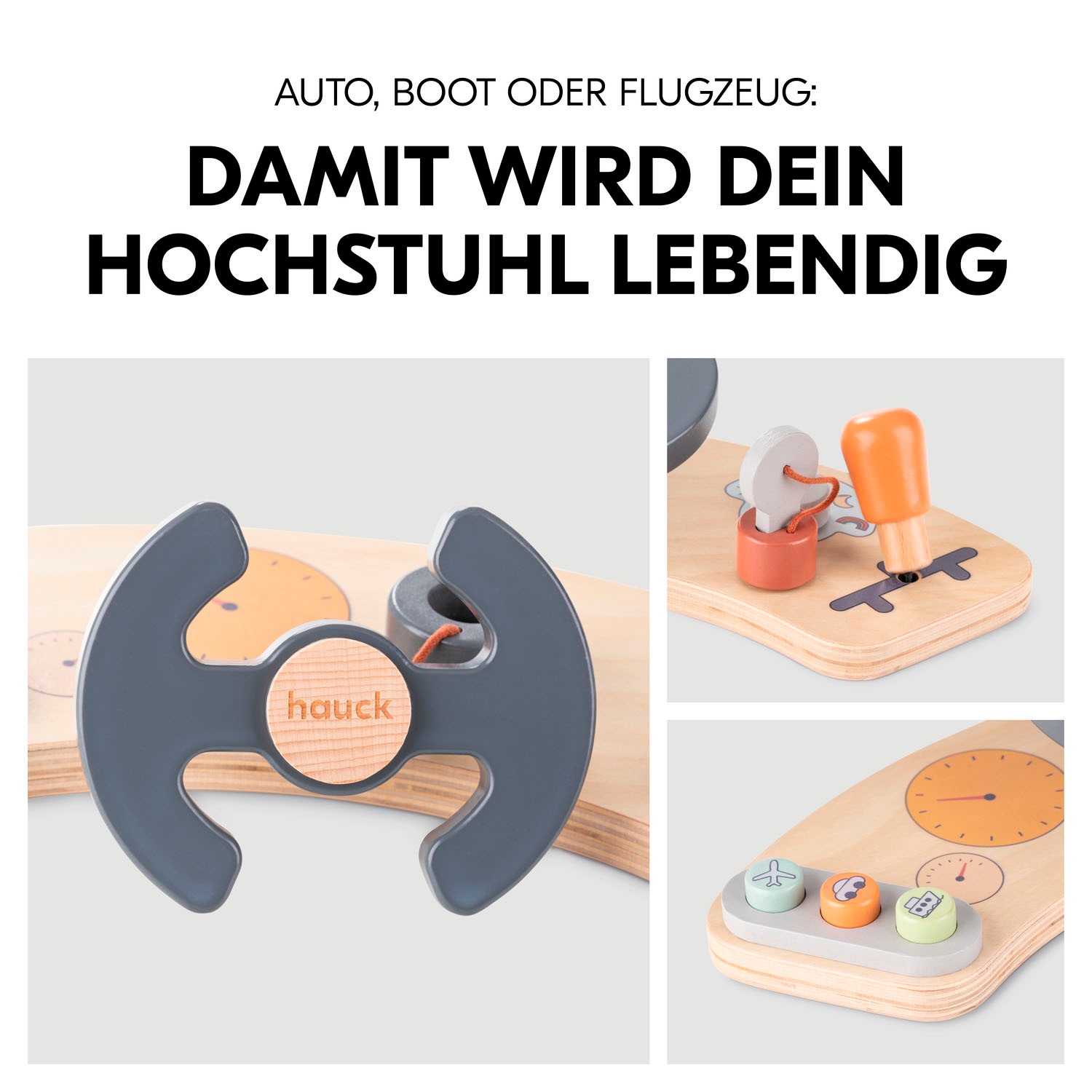 Hauck Planche de motricité »Play Cockpit für hauck Spielbrett Play Tray« FSC® - schützt Wald