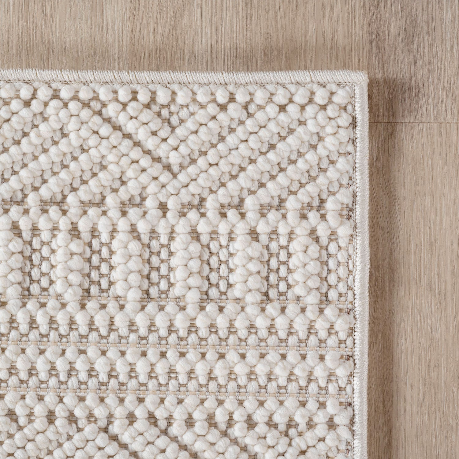 Ayyildiz Teppiche Tapis »HELIX 2202  , auch als Läufer und Rund erhältlich« Rond 7 mm Höhe Effet 3D grâce à la technique de tissage cut-loop, aspect laine, bouclé, salon