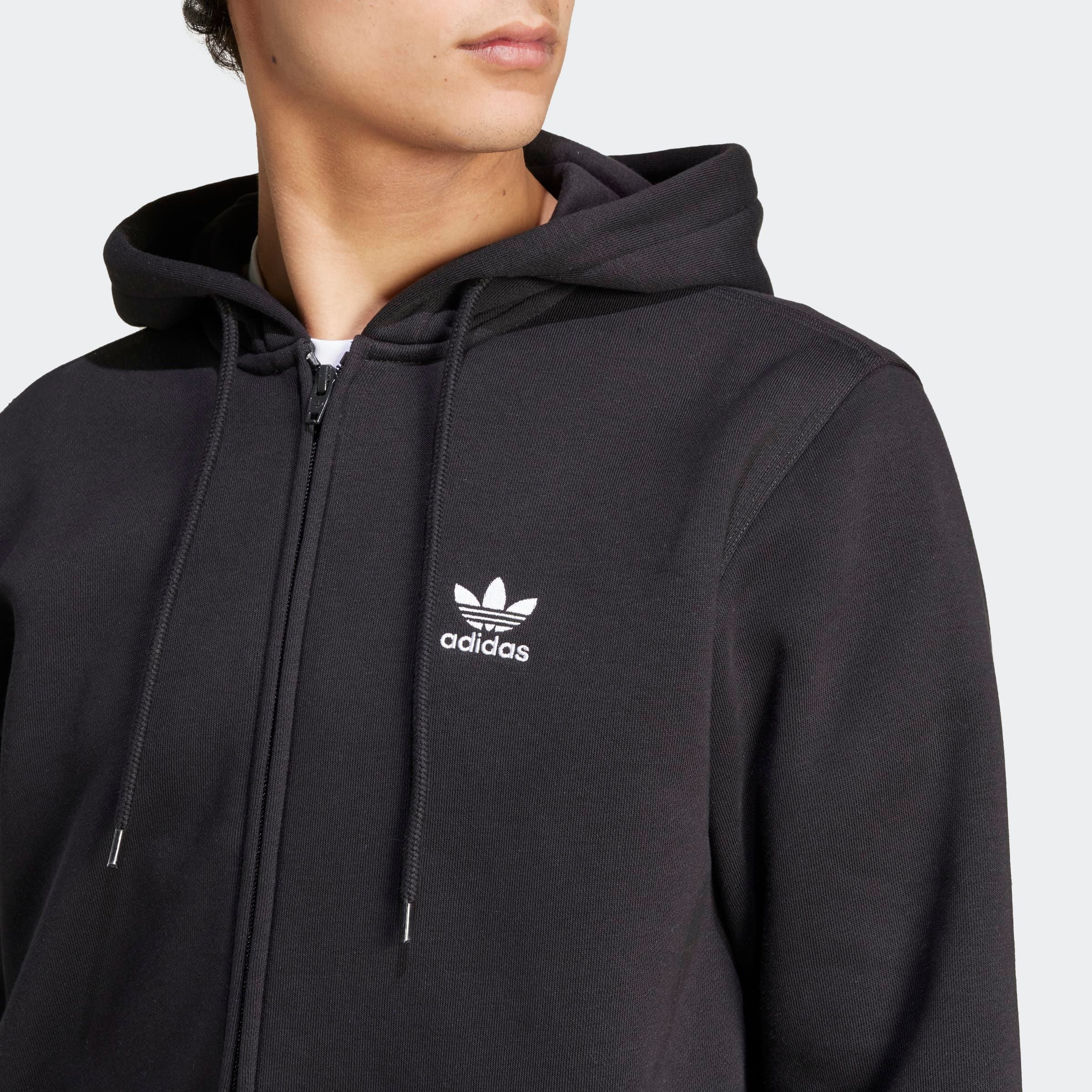 adidas Originals Kapuzensweatshirt »ESS FZ HD« Full Zip Hoddie, Kapuzenpullover, Kapuzenjacke mit Reissverschluss