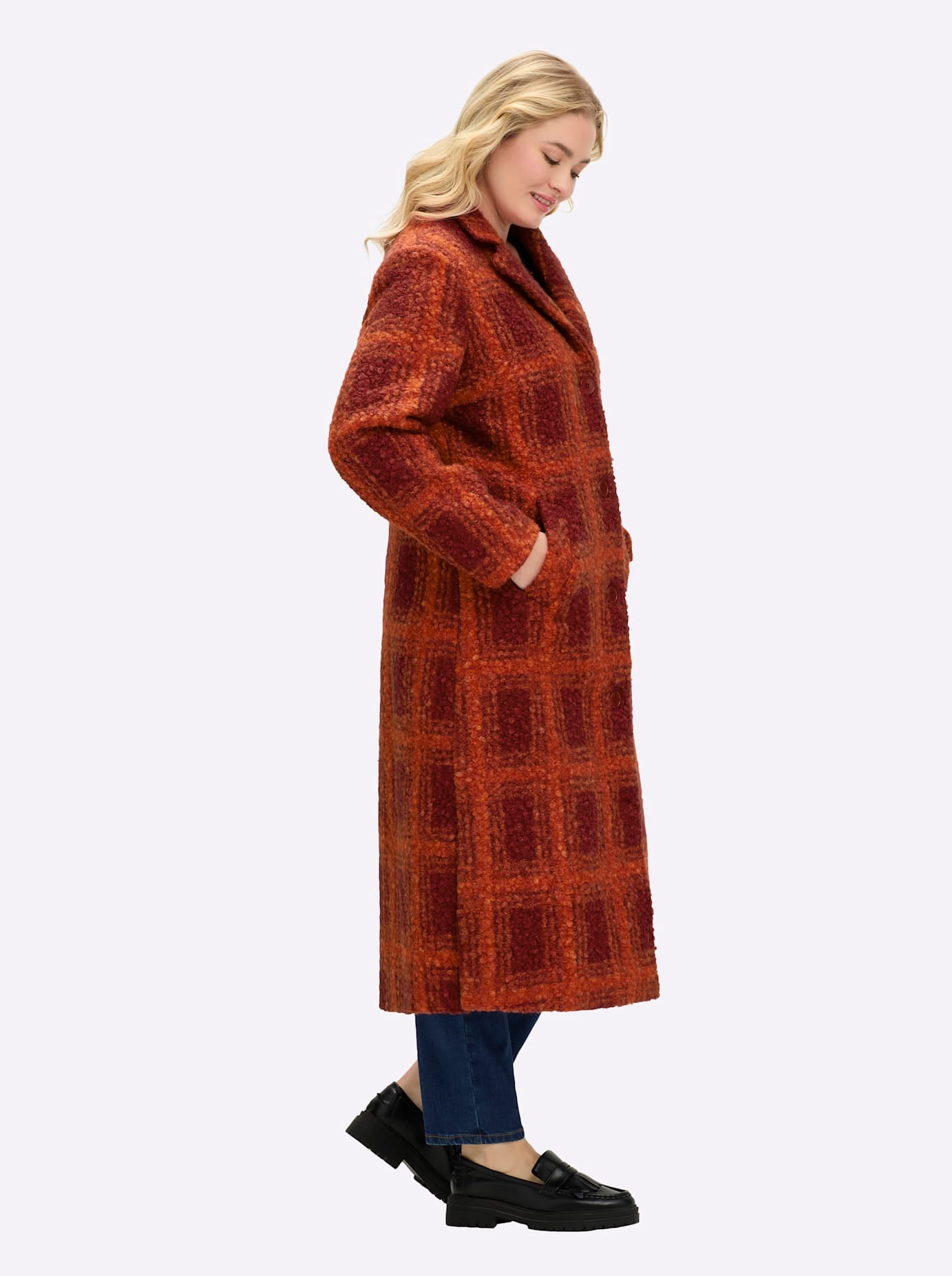 Sheego Manteau d'hiver