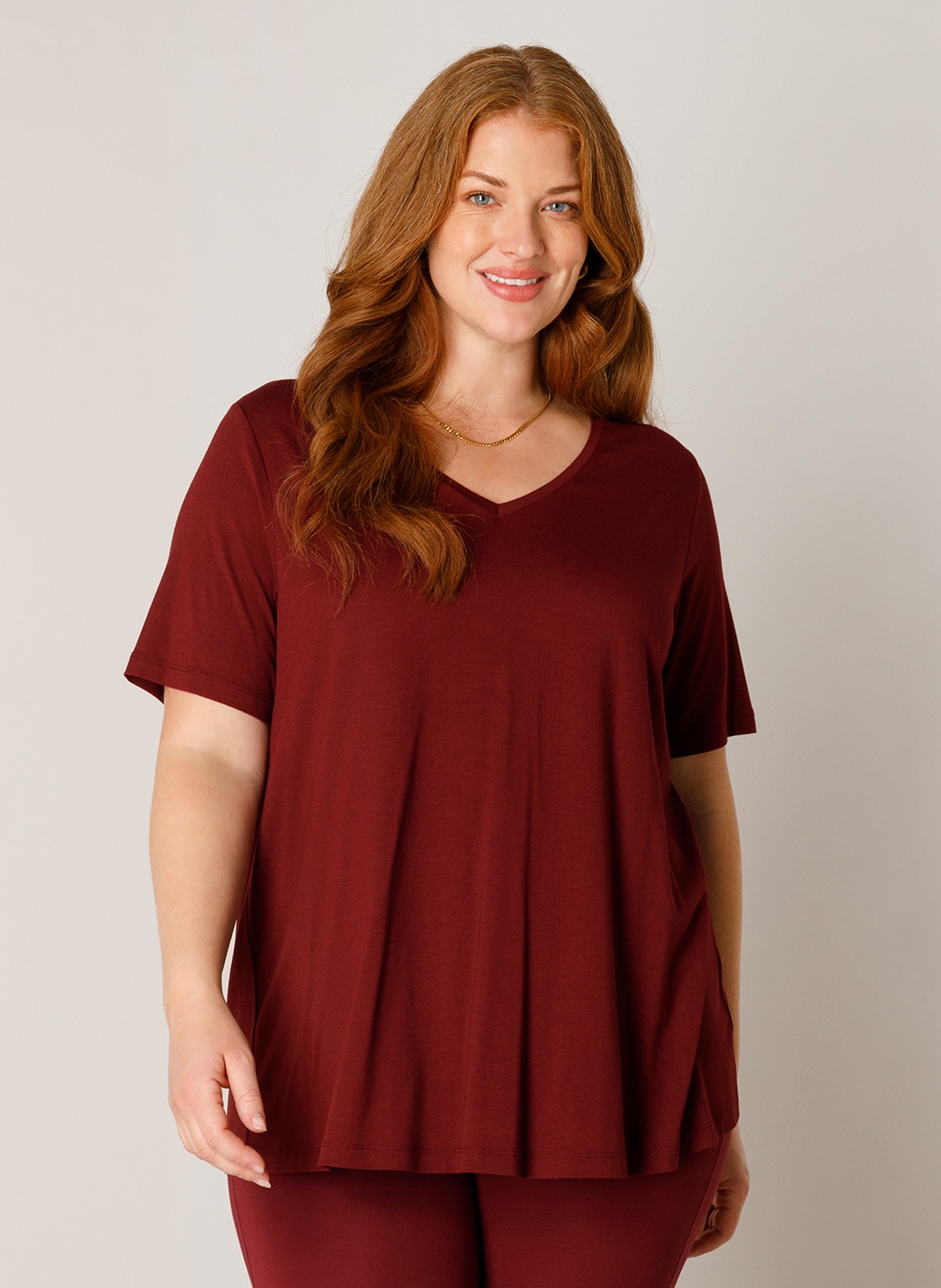 Base Level Curvy T-shirt »Alba« grandes tailles