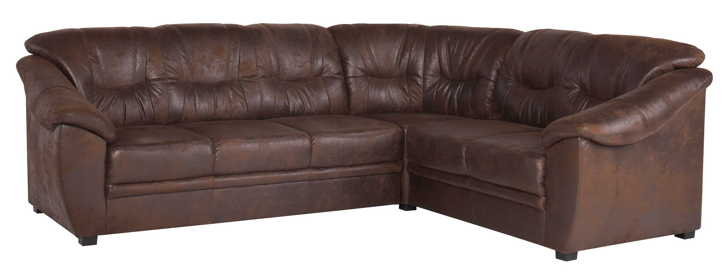 Home affaire Canapé d'angle »Savona L-Form, B: 262 cm« mit Federkern