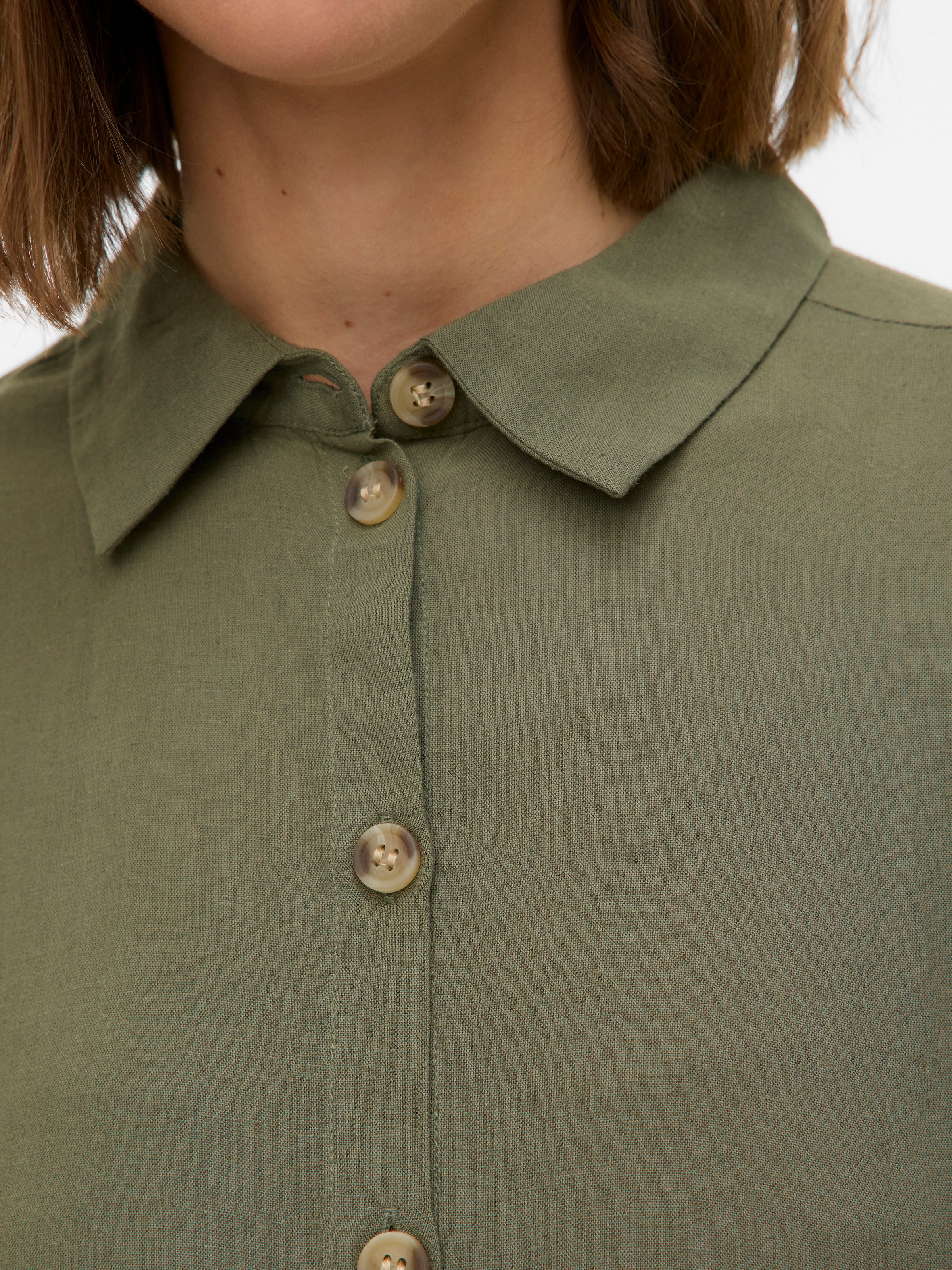 Vero Moda Robe chemisier »VMTHEA SS SHORT SHIRT DRESS WVN NOOS« Sommerkleid,