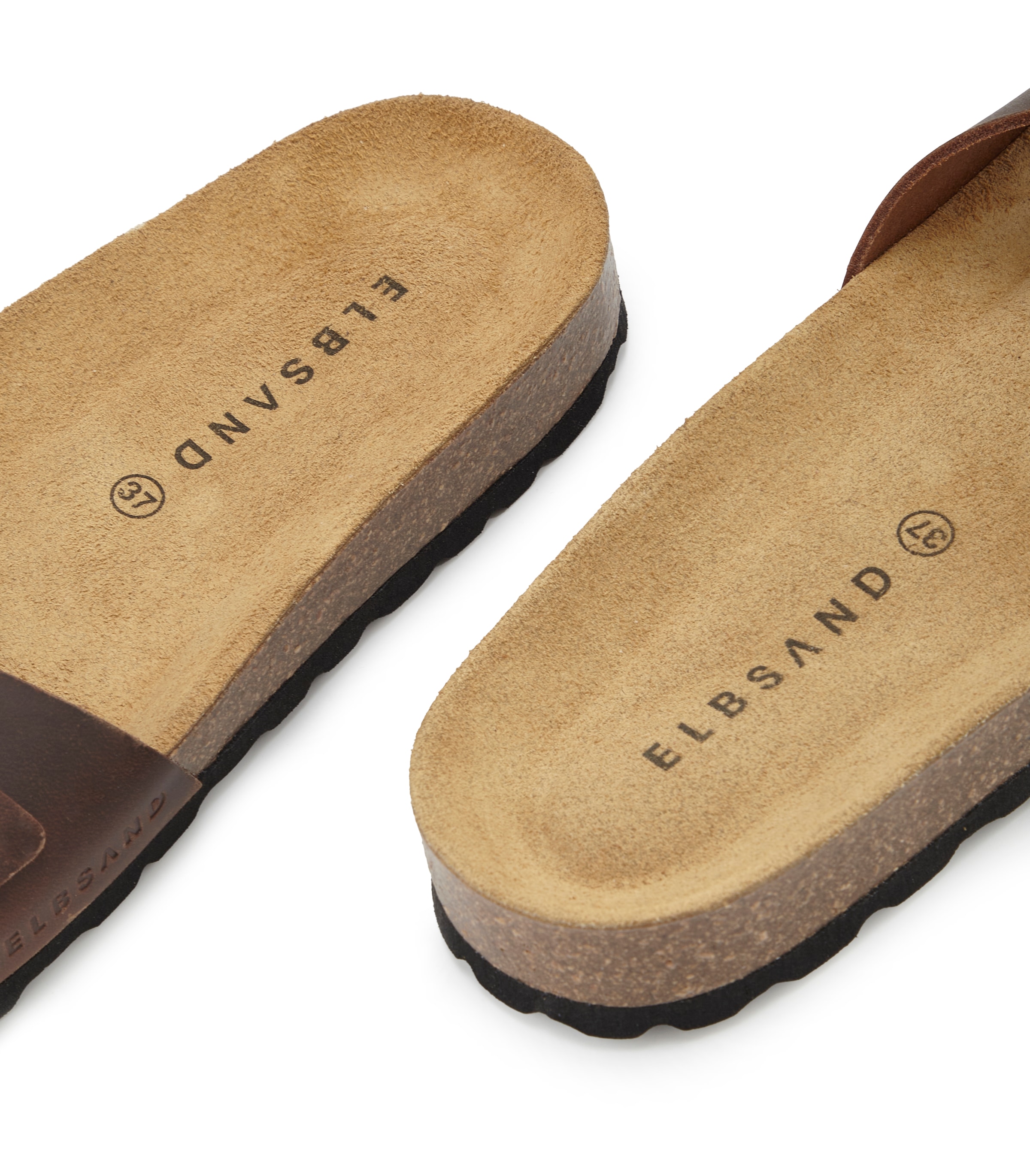 Elbsand Pantolette »Sandale, Mule, offener Schuh, Sommerschuhe, Lederpantolette«  NEU aus Leder mit weichem Korkfussbett
