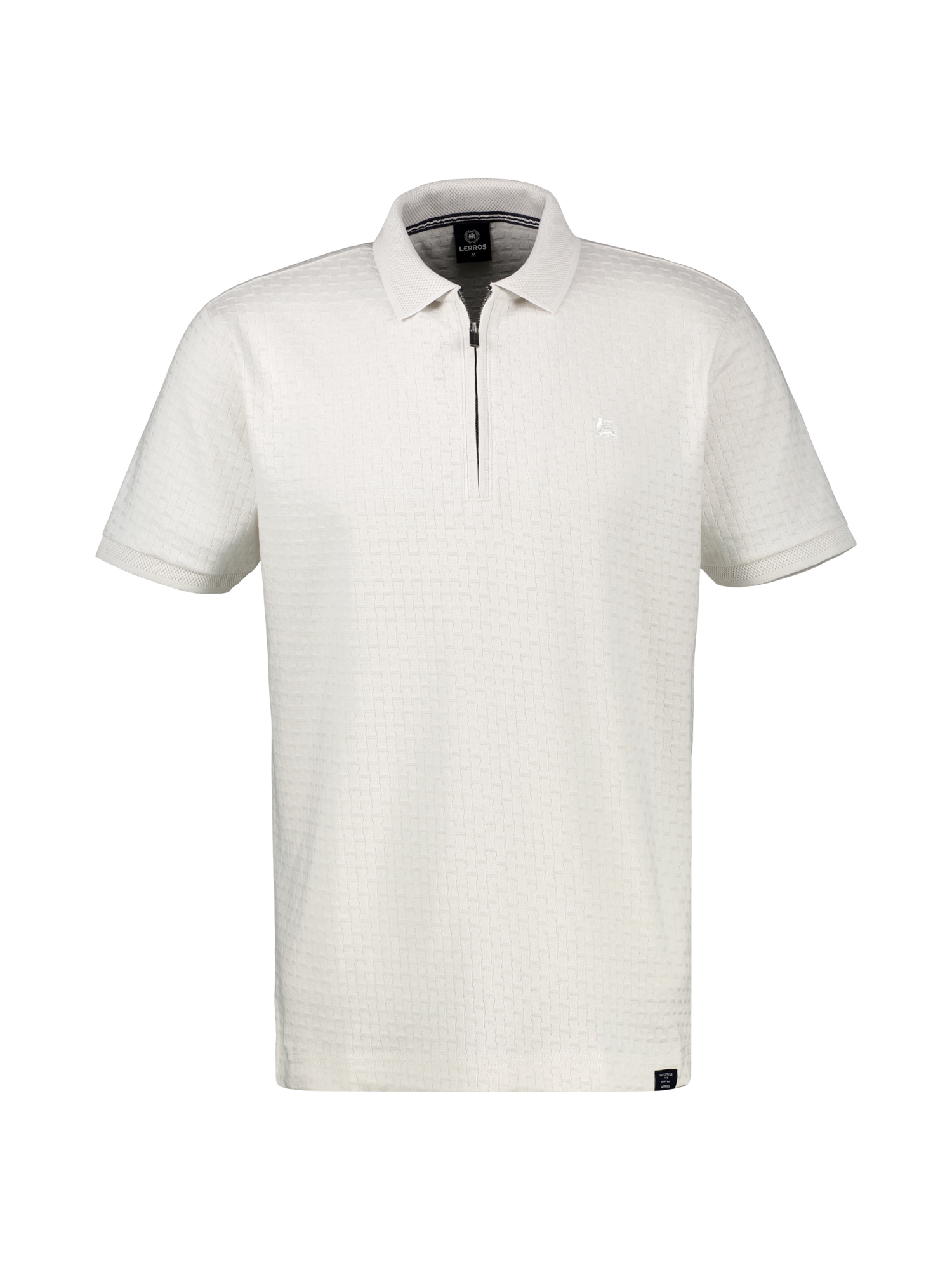 LERROS Poloshirt »Poloshirt mit Reissverschlusskragen, grosse Grössen«