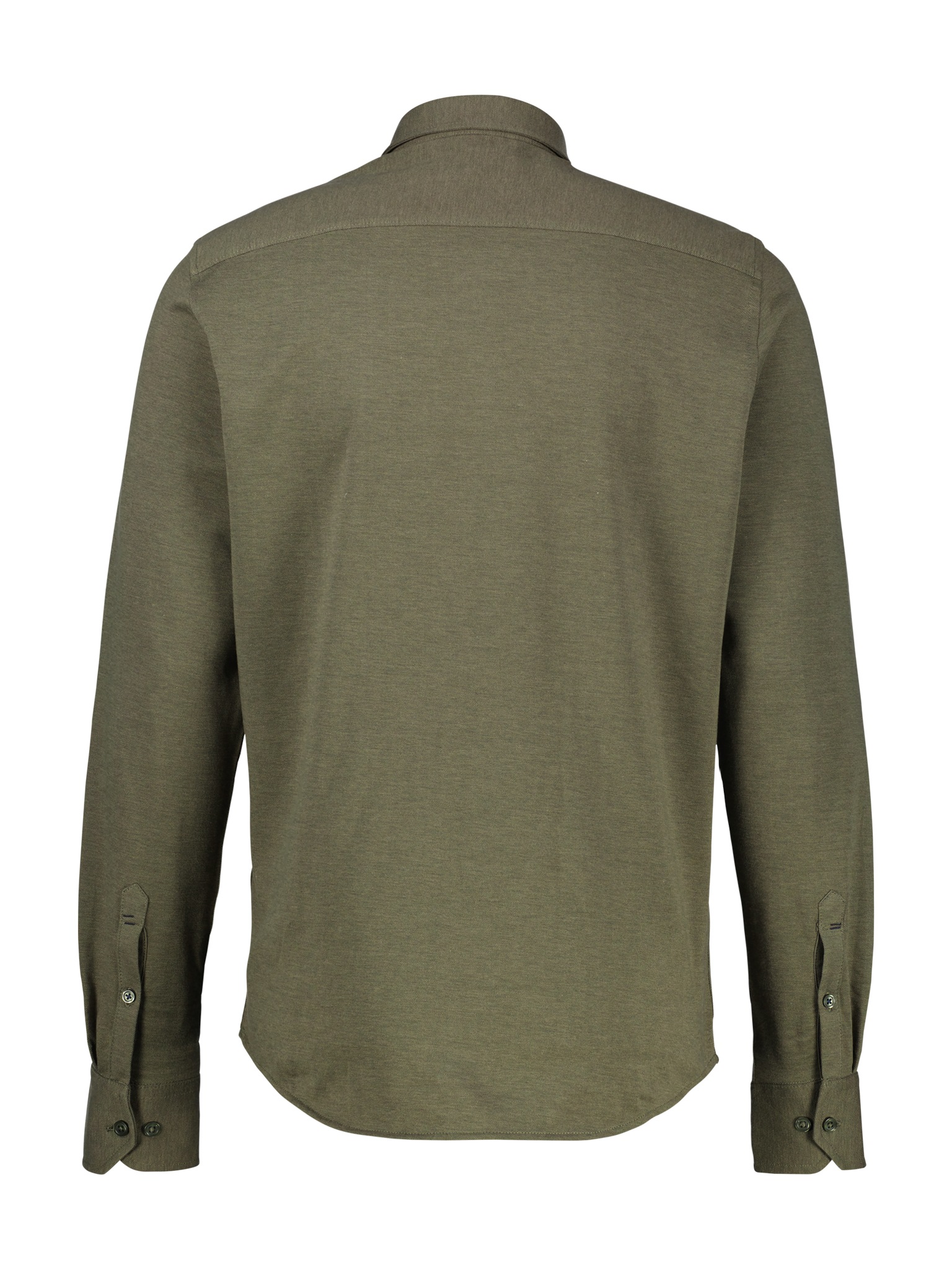 LERROS Chemise à manches longues mit Logo Stickerei