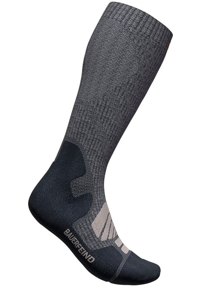 Bauerfeind Chaussettes de sport »Outdoor Merino Compression Socks« avec une forte proportion de laine mérinos