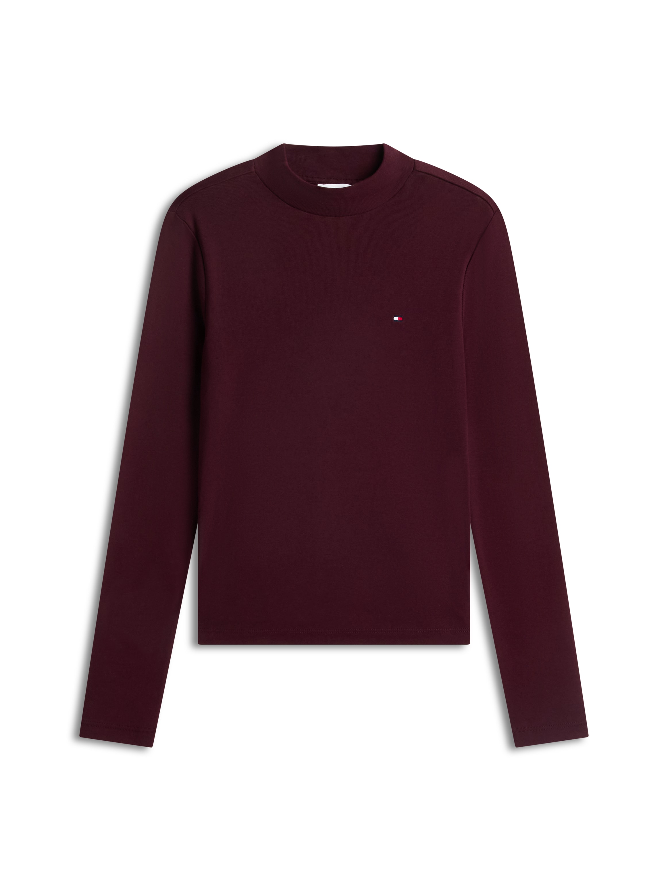 Tommy Hilfiger Langarmshirt »SLIM CODY MOCK-NK LS« Baumwolle, slim fit