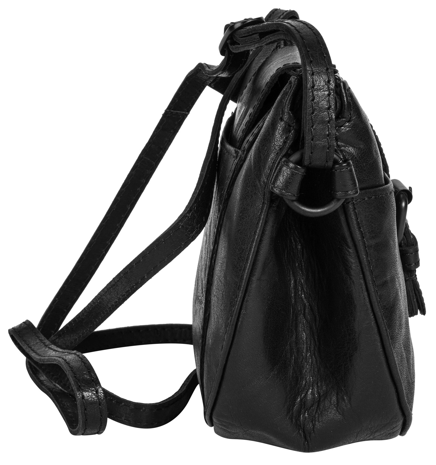 Spikes & Sparrow Sac à bandoulière »SPIKES & SPARROW Damen echt Leder« cuir véritable