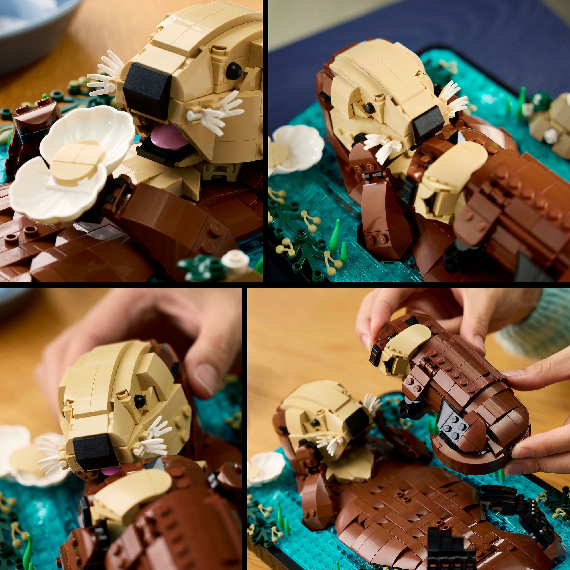 LEGO® Pions de construction »Schwimmende Otter (21366), LEGO Ideas«