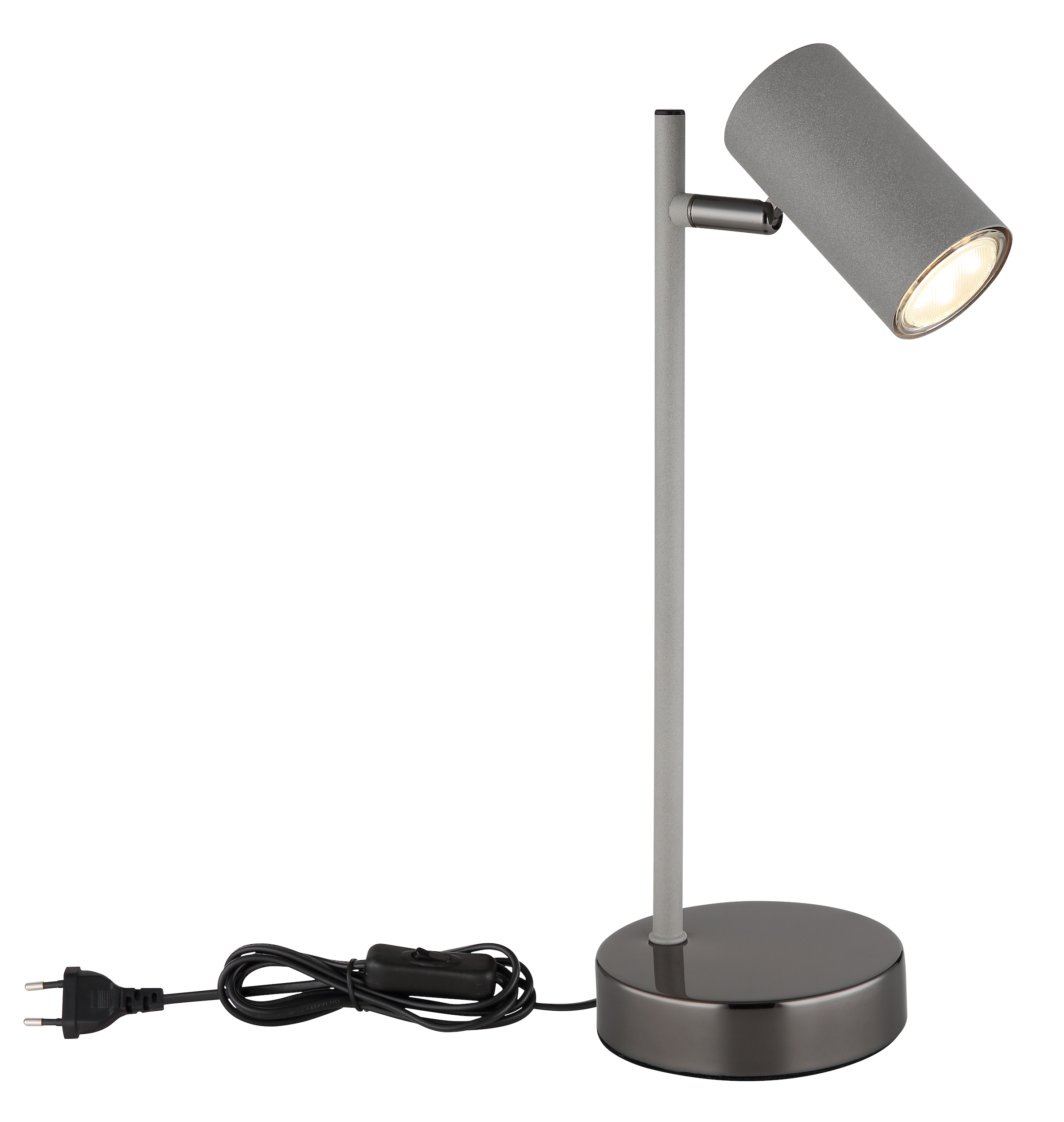 GLOBO LIGHTING Lampe de table »ROBBY« 1 cuis lampe de table, douille GU10, salon, chambre à coucher
