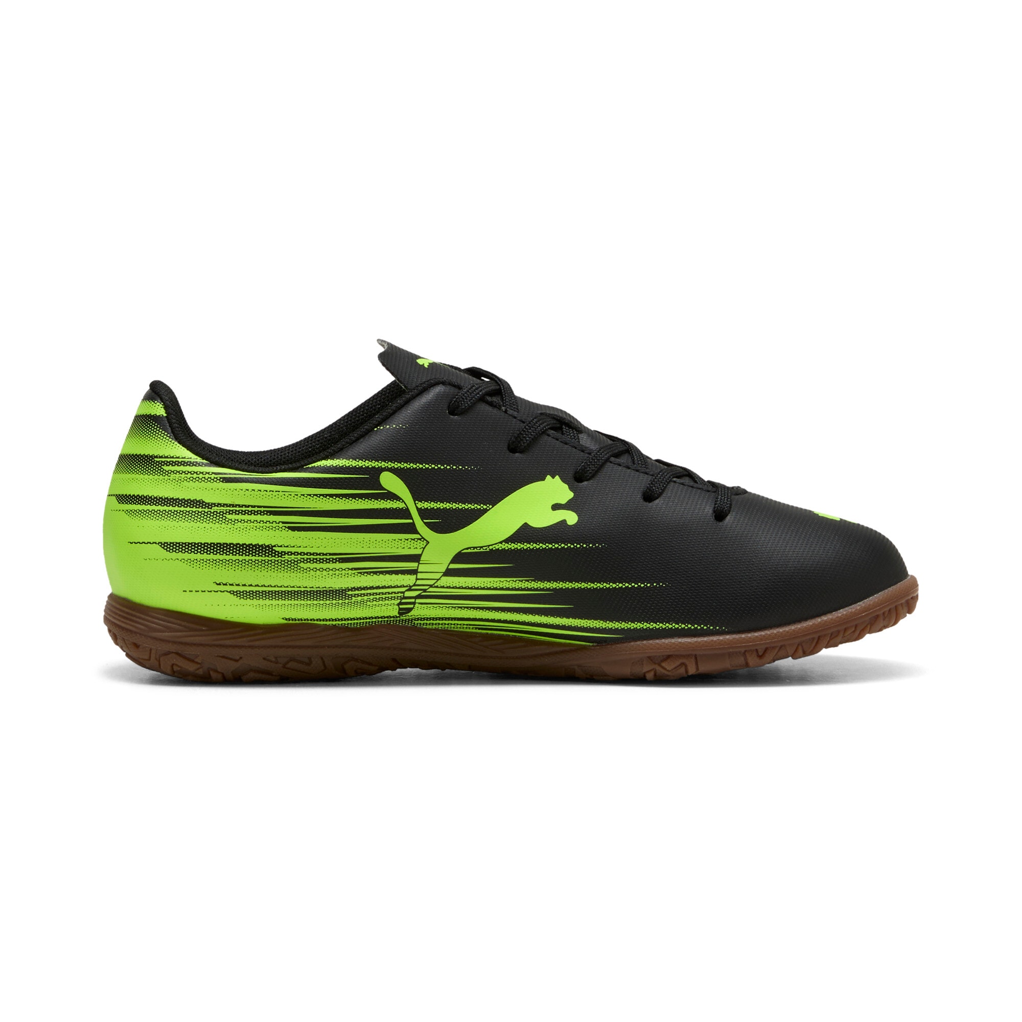 PUMA Chaussure de football »ATTACANTO II IT JR«  pour sols de salle, avec dessus synthétique souple