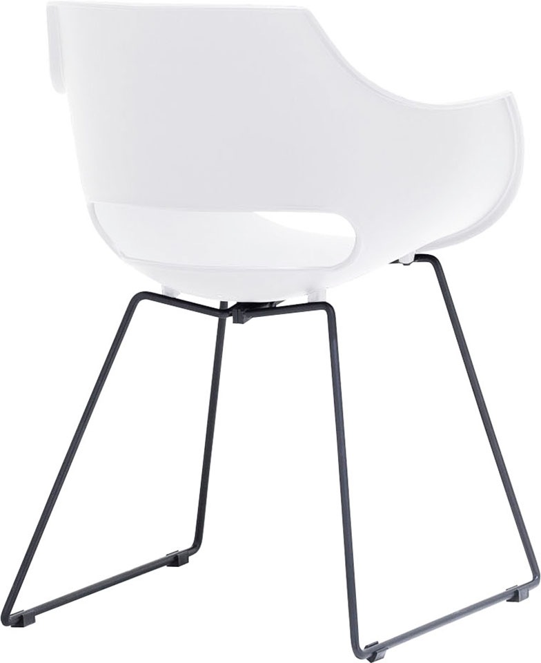 MCA furniture Schalenstuhl »Rockville« (Set) 4 Stk.4er-Set, Kufe, Kunststoff, Belastbarkeit 120 kg, Sitzhöhe ca. 46 cm
