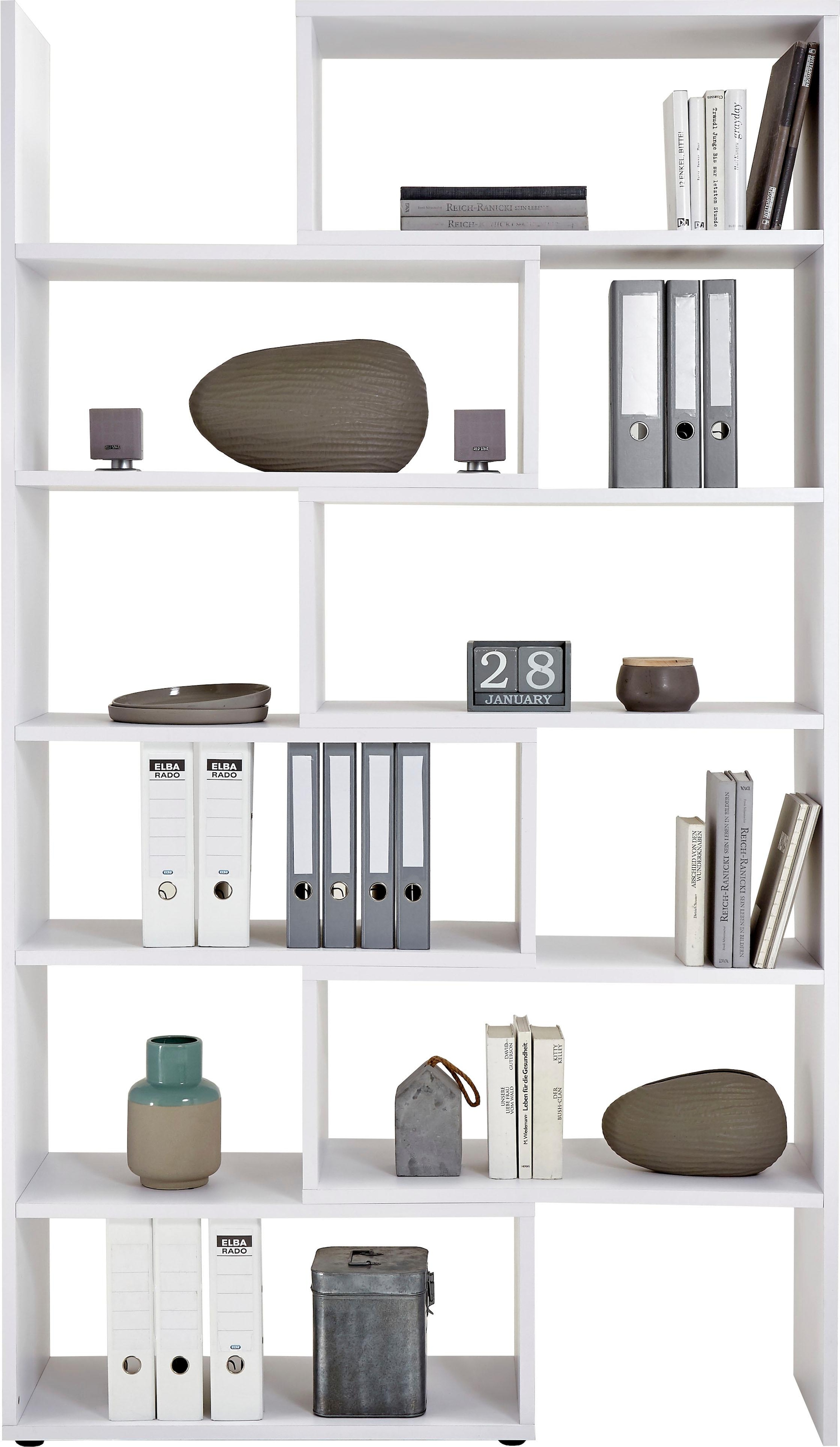 FMD Étagère d'angle »Calvi, Regal« variable aufstellbar - Ecklösung oder gerade aufstellbar