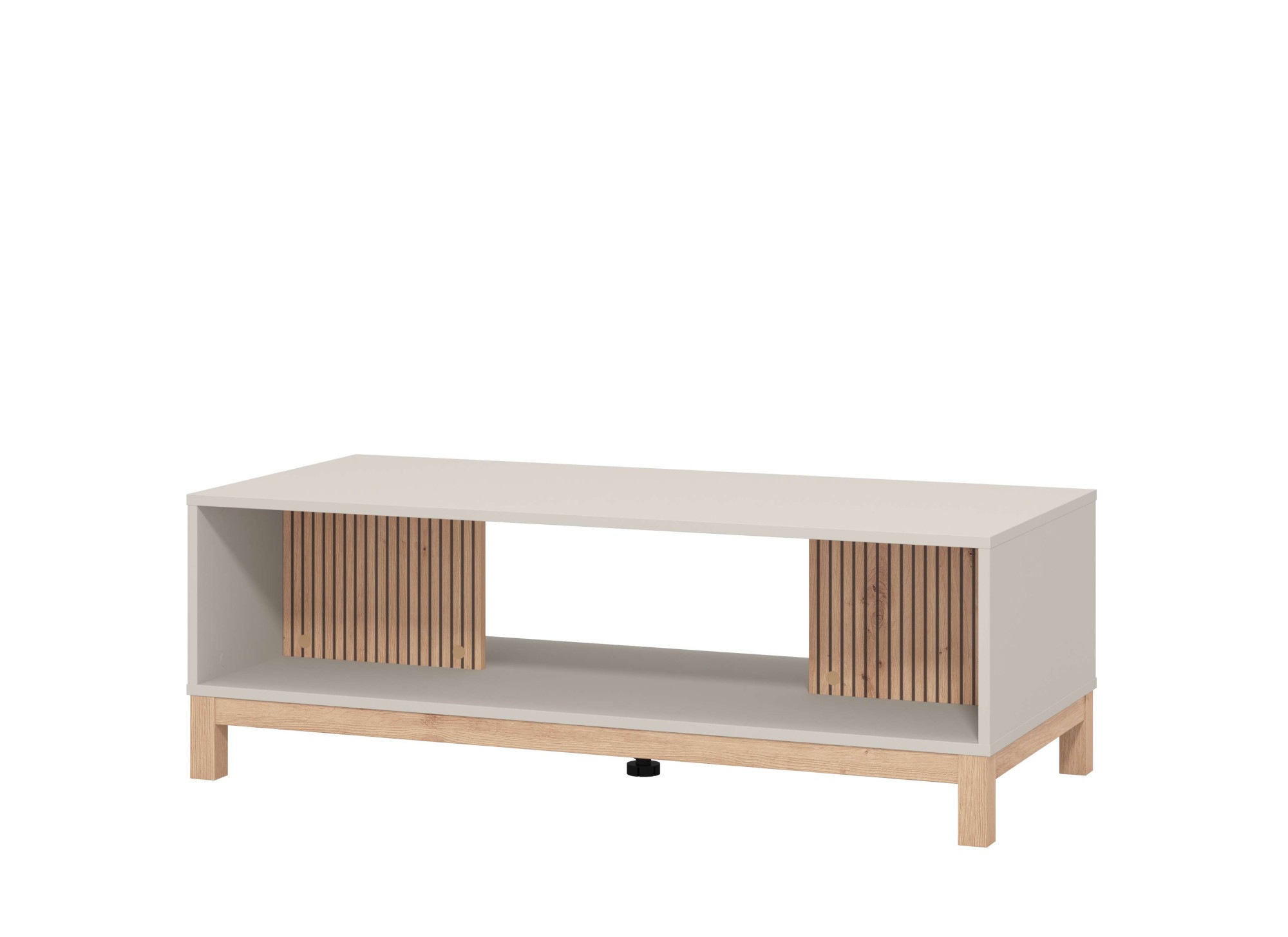 Home affaire Table basse »Essex, Wohnzimmertisch, Sofatisch, Beistelltisch, Kaffeetisch« Chêne Artisan & rayures noires, profil MDF, ABS 1mm, moderne