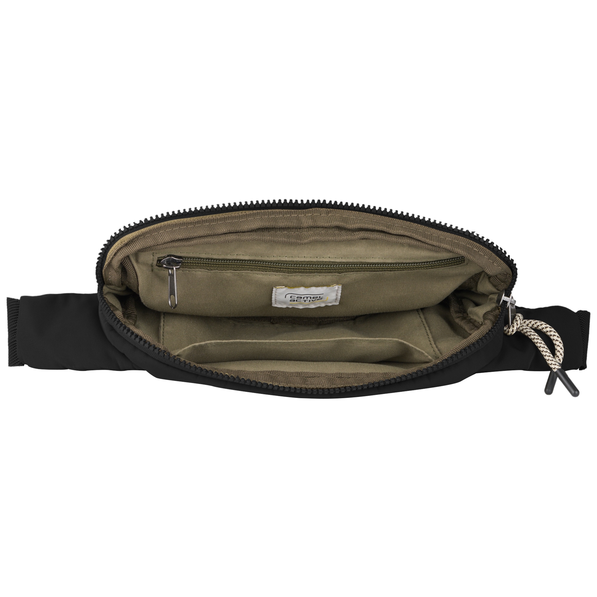 camel active Bauchtasche »Aurum« aus recyceltem Polyester in Nylonstruktur, leicht & mit feinen Details