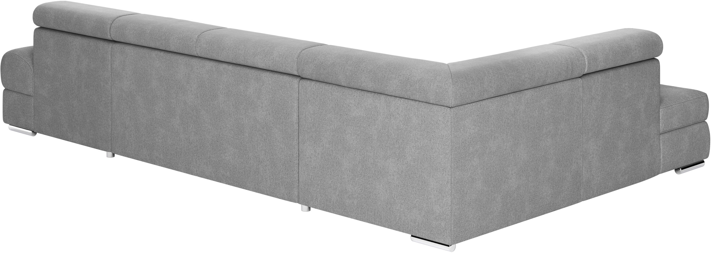 sit&more Paysage de salon »U-Form« mit verstellbaren Kopfteilen, wahlweise mit Bettfunktion