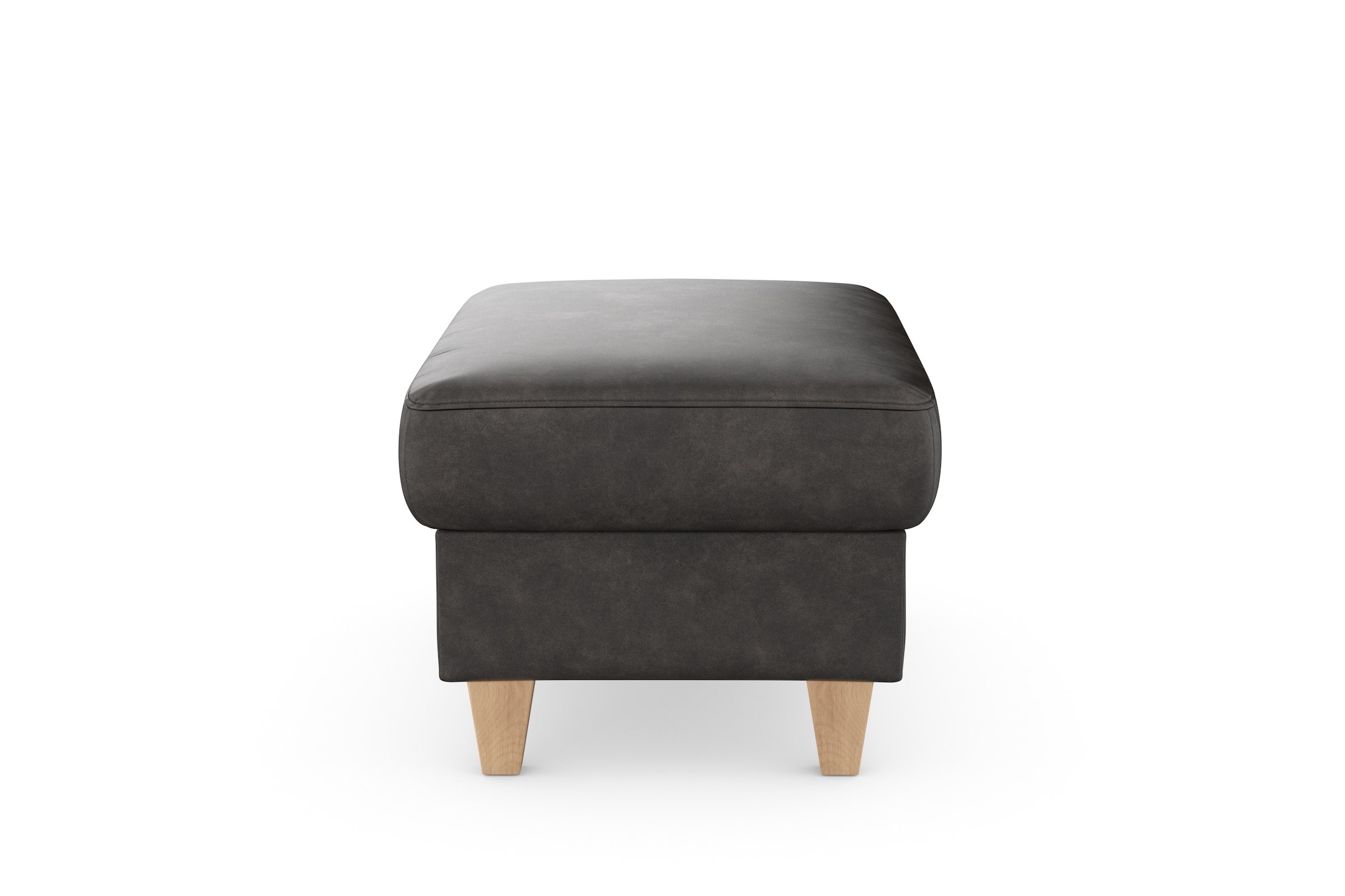 sit&more Stauraumhocker »Farö« mit Stauraum und Federkern und naturfarbenen Füssen