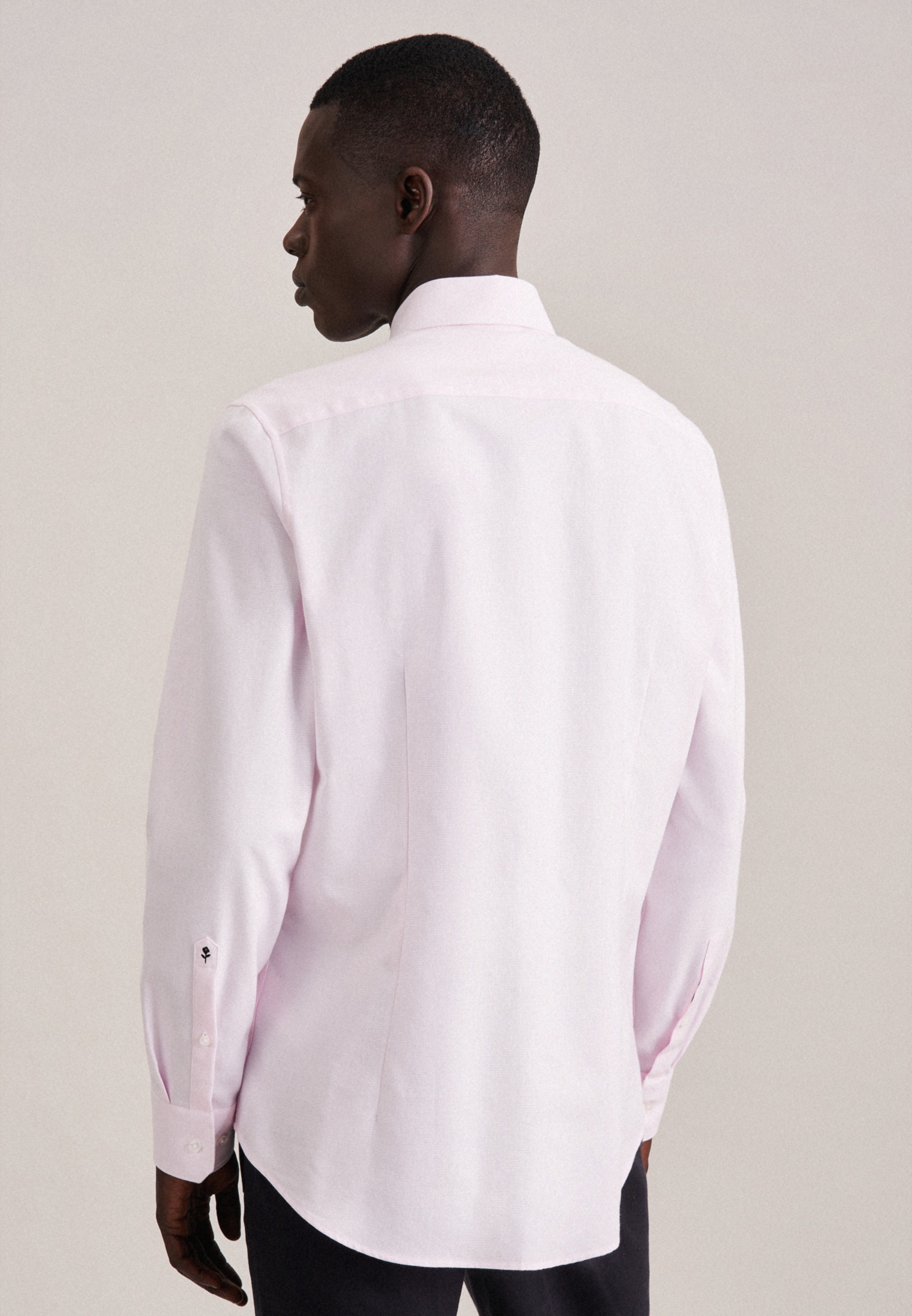 seidensticker Chemise d'affaires »Schwarze Rose« col Kent structuré 1/1 shaped