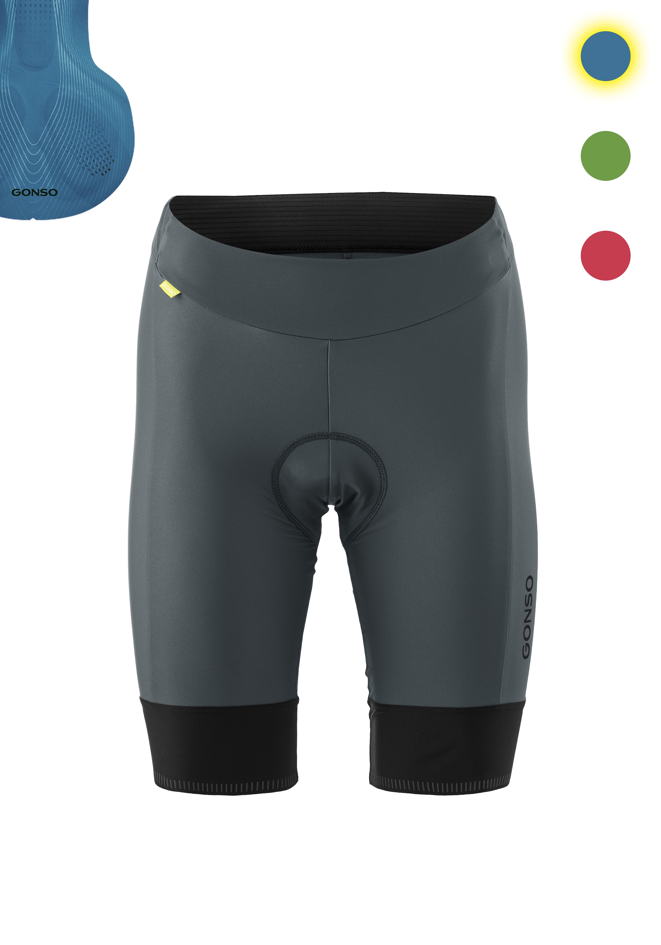 Gonso Pantalon de vélo »SITIVO W«  Damen Radhose, Radlerhose mit speziellem Sitzpolster, Tight Fit